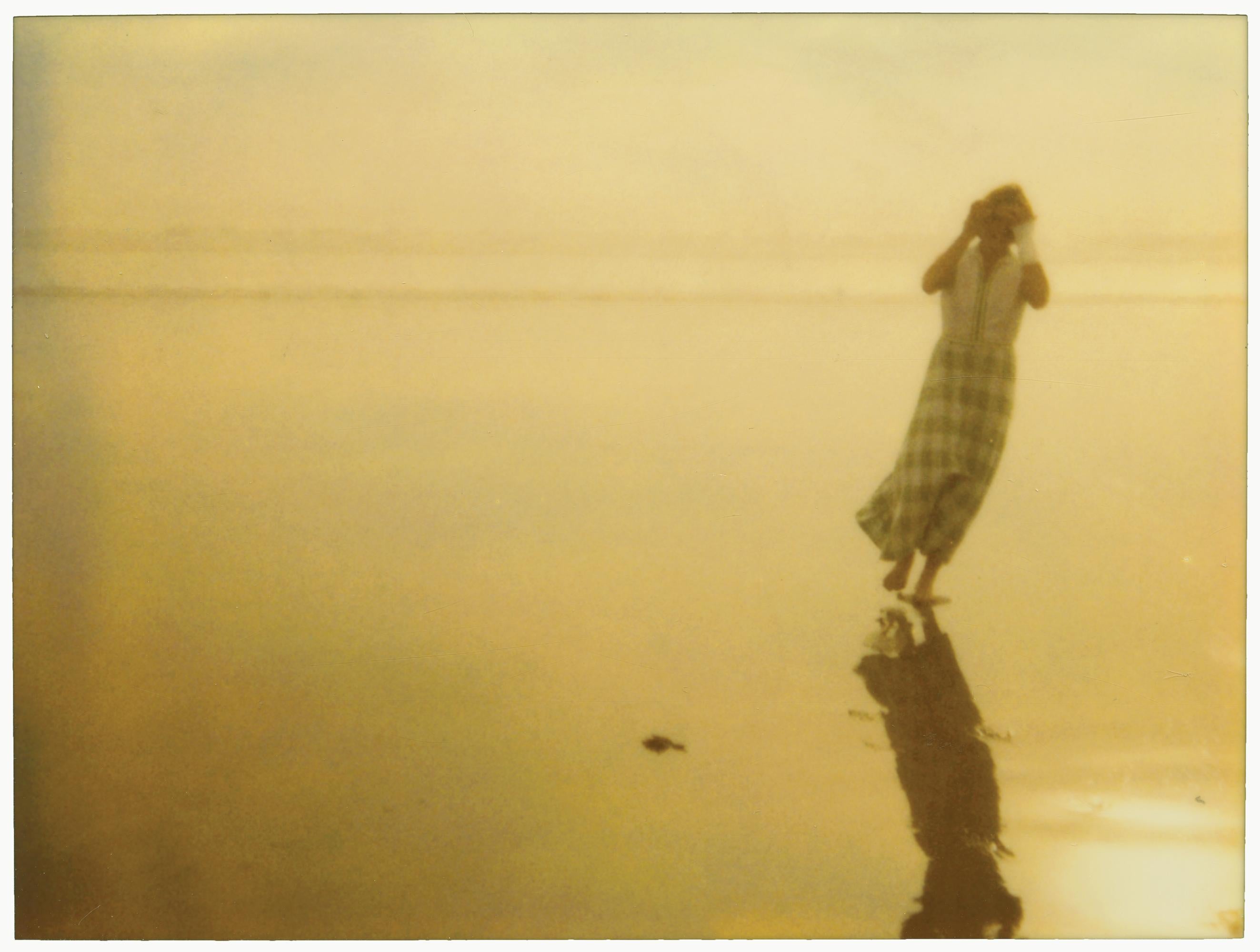 Dancer on the Beach III (Stranger than Paradise) - Analog, hand-print, Polaroid