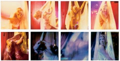Tänzerin (Stay) – 8 Teile, analog, Polaroid, zeitgenössisch, 21. Jahrhundert, Farbe