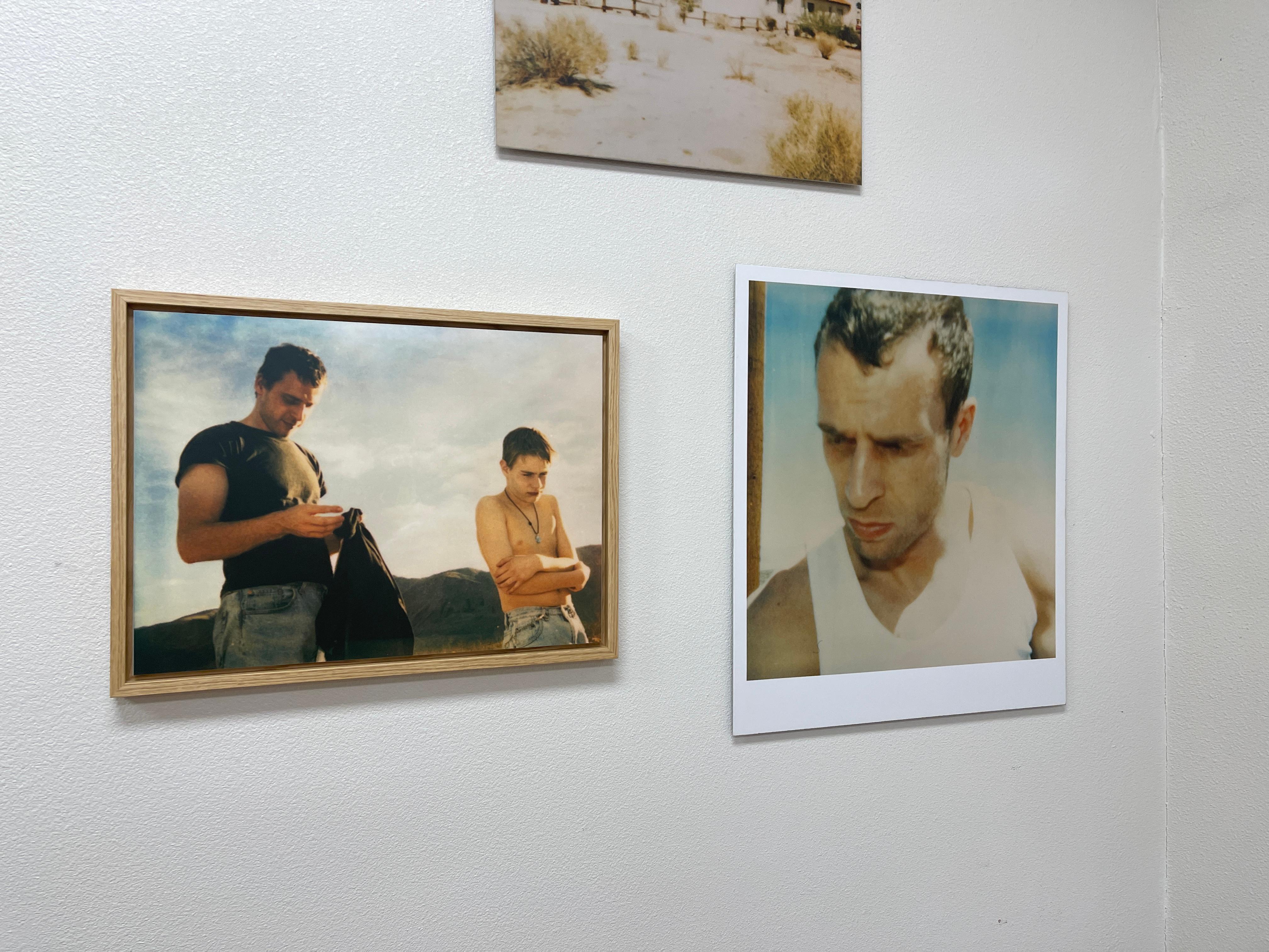 Lavoratore a giornata (Depressione americana) -Contemporaneo, 21° secolo, Polaroid, Ritratto in vendita 1