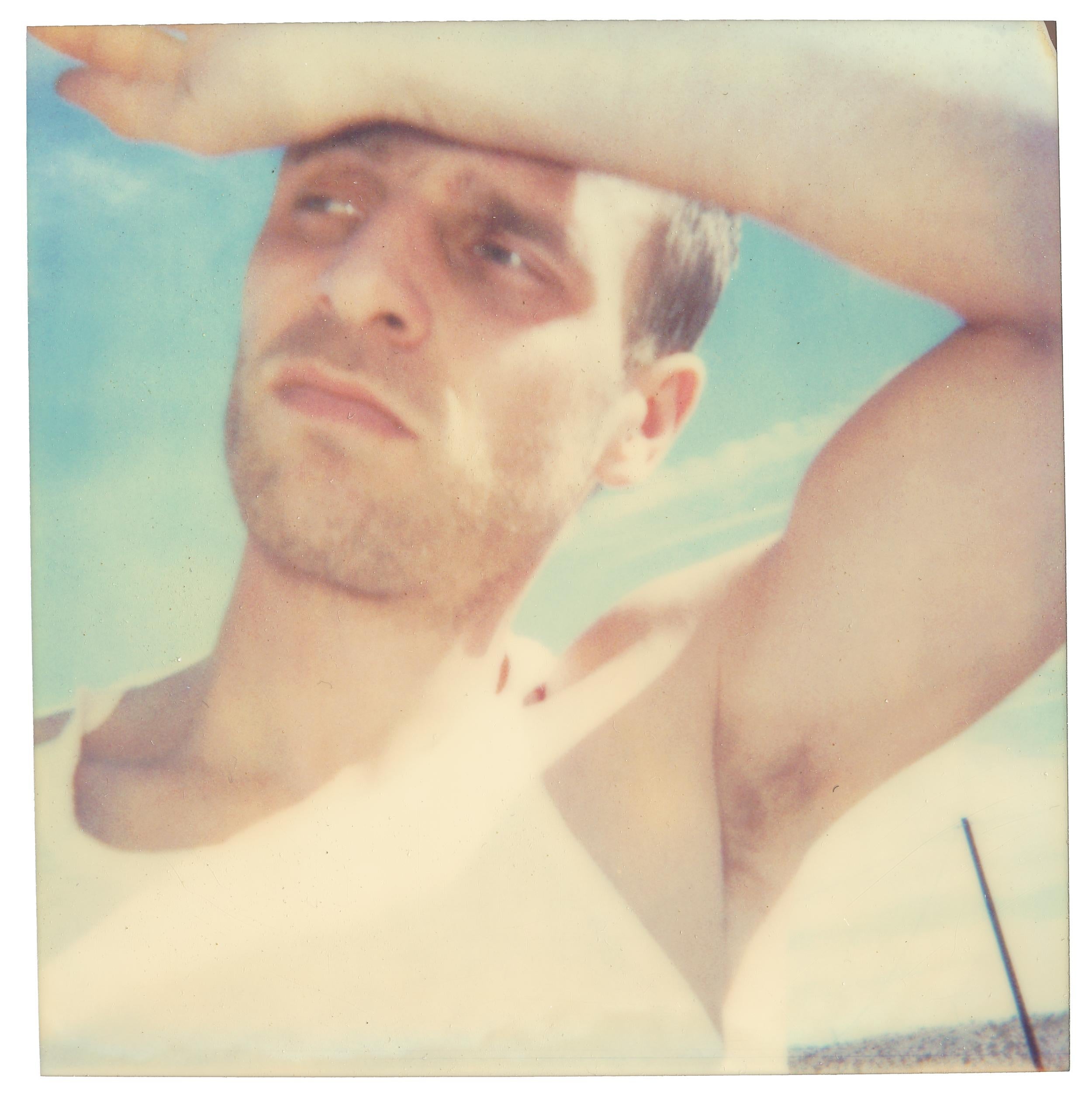 Jornalero (Depresión Americana) - Pieza Única Polaroid Original - Photograph de Stefanie Schneider