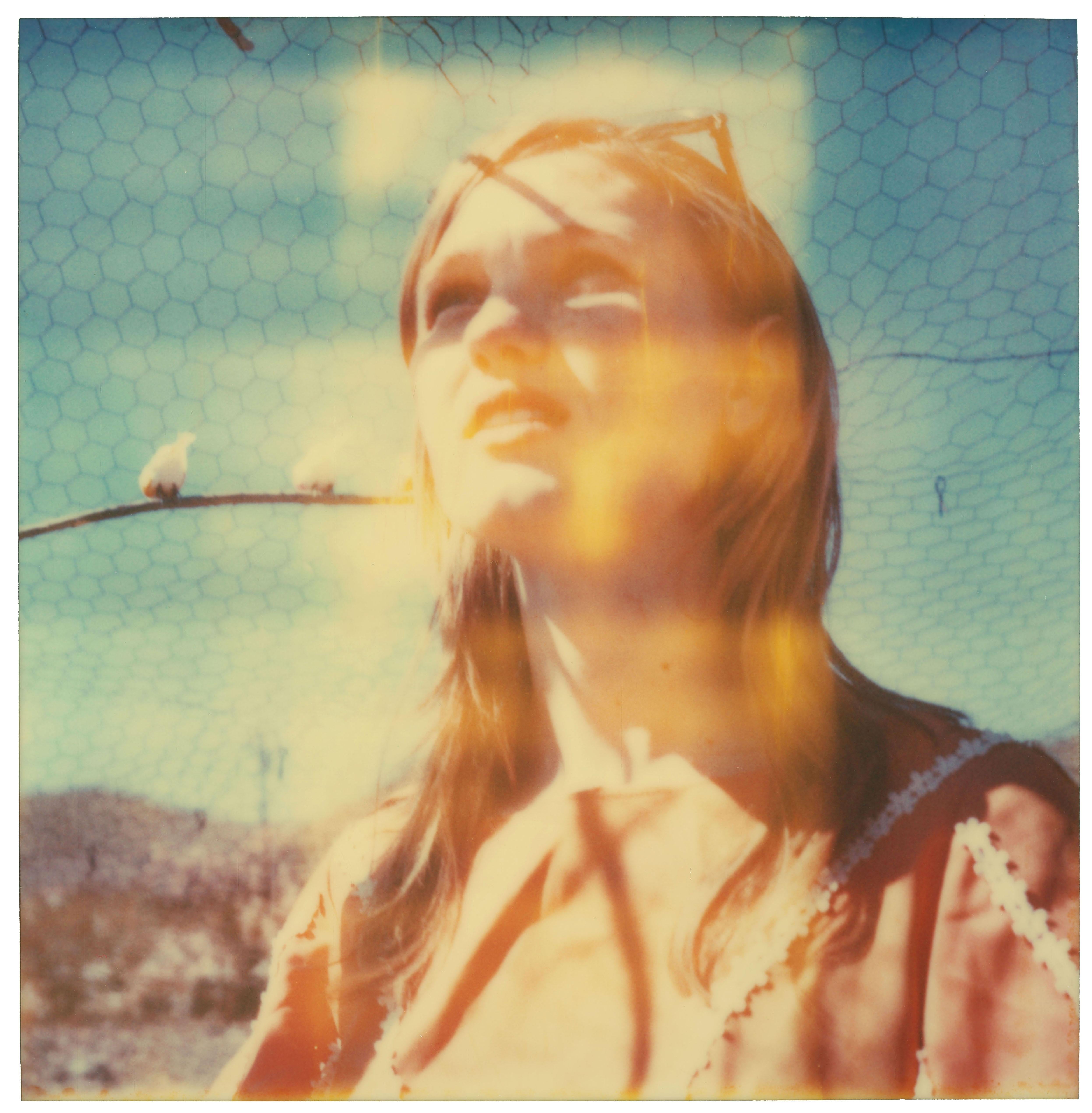 Daydream (Haley and the Birds) - including the book 'A Half Forgotten Dream' - Contemporary Photograph by Stefanie Schneider