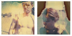 Dayworker - diptych, analog, based on two SX-70 Polaroids