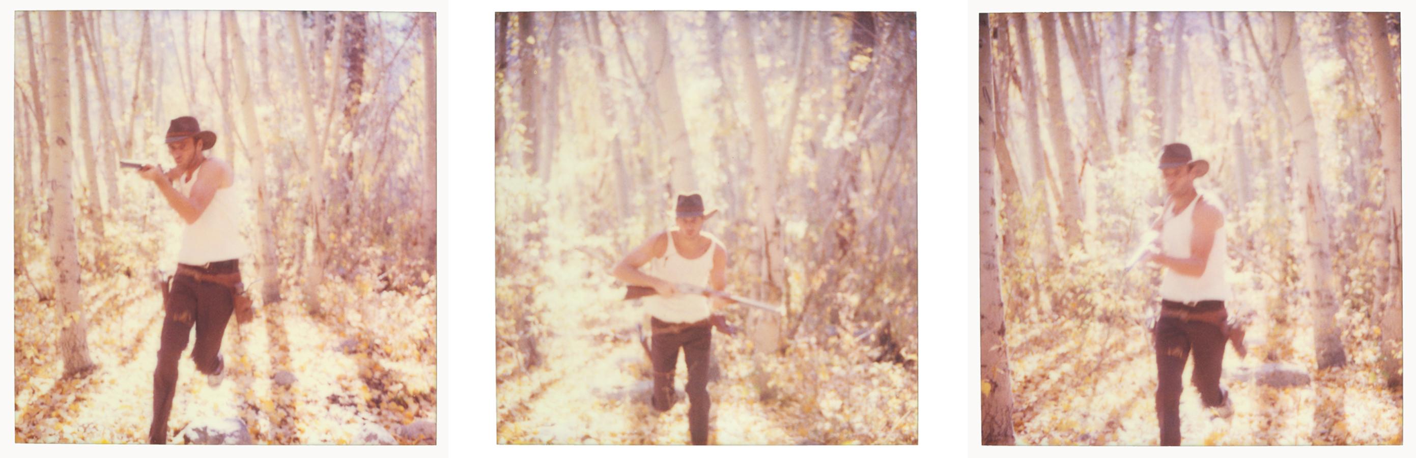 Stefanie Schneider Portrait Photograph - Deliverance (The Last Stand) - triptych