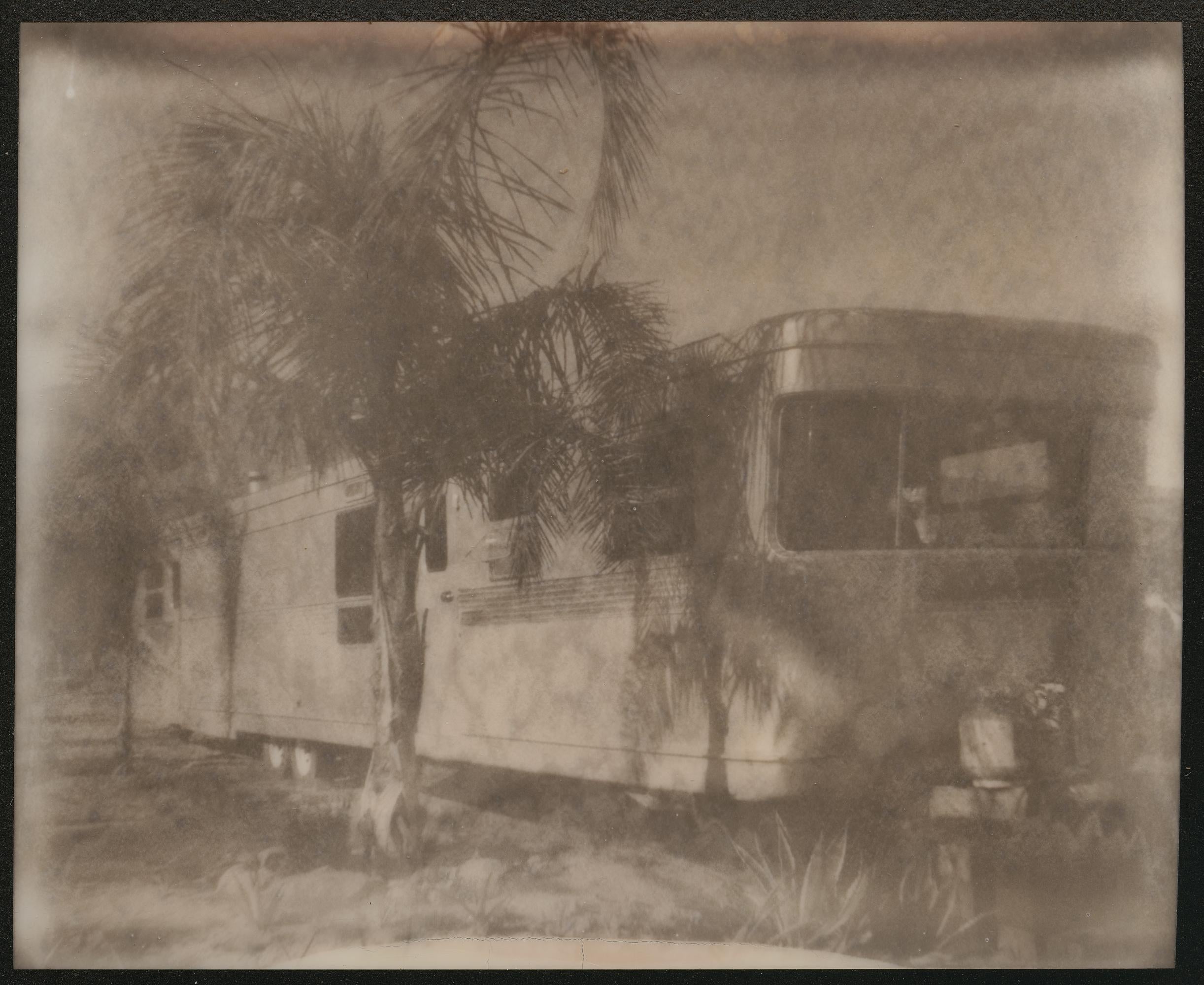 Stefanie Schneider Black and White Photograph - Desert Living (California Dreaming) - Contemporary, 21st Century, Polaroid