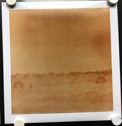 Desert Playground (Oxana's 30th Birthday) - Contemporary, Landscape, Polaroid