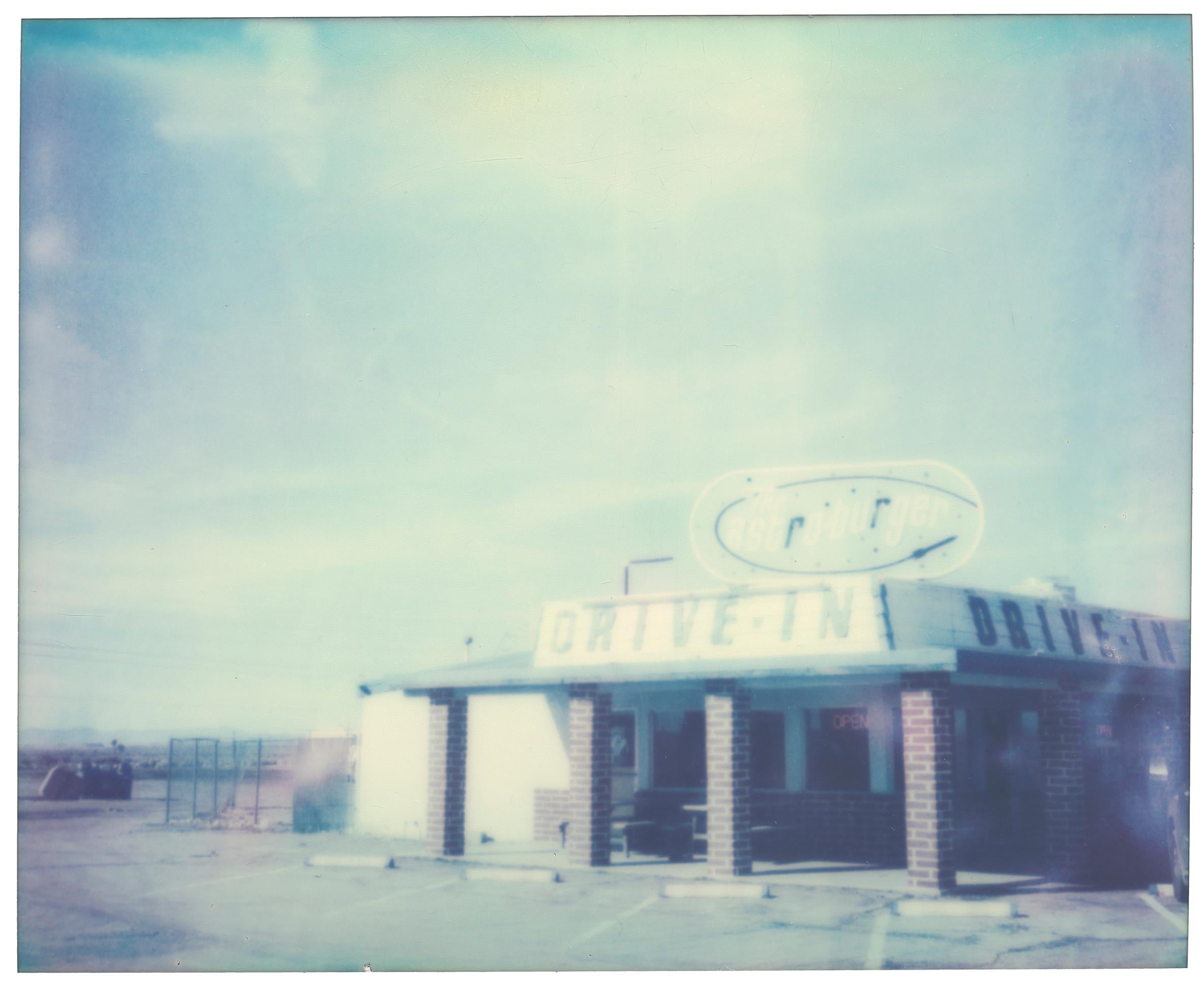 Stefanie Schneider Landscape Photograph - Dine-In (American Depression) - Contemporary, Polaroid, Landscape