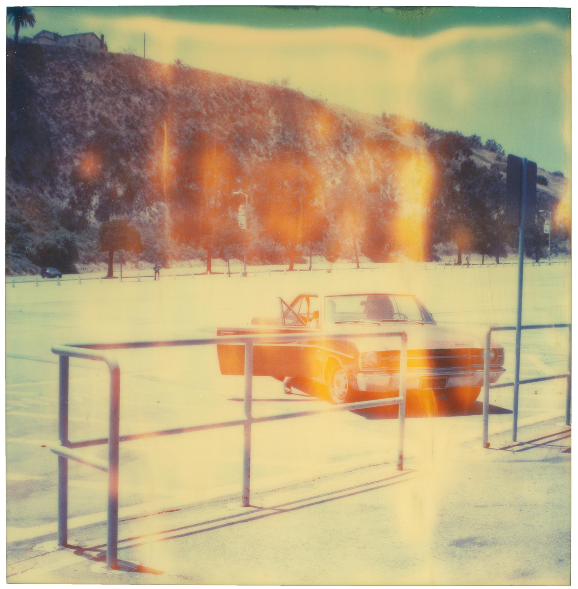 Color Photograph di Stefanie Schneider - Stadio dei Dodgers, Echo Park - Polaroid, Paesaggio, XX secolo, Contemporaneo