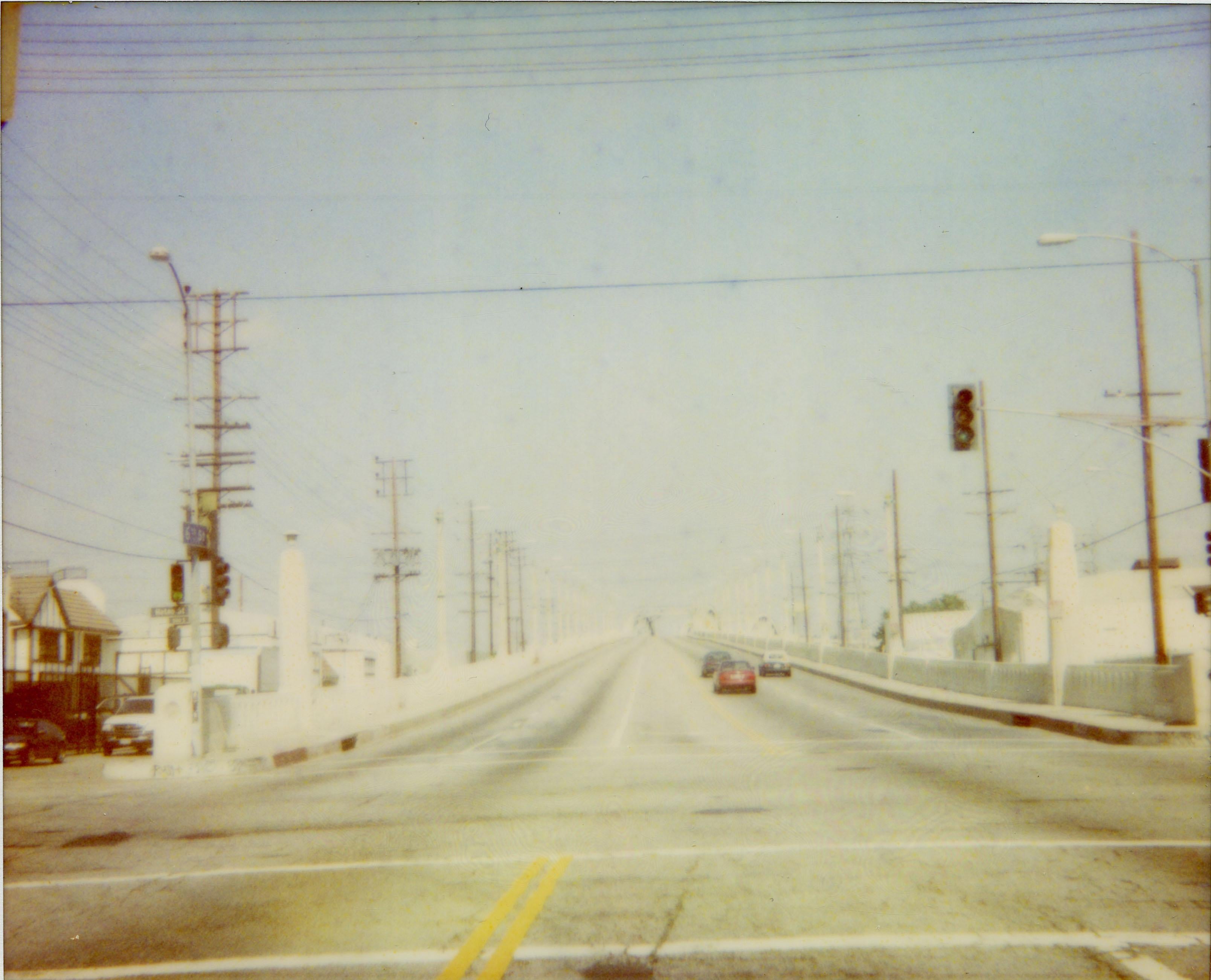 Stefanie Schneider Landscape Photograph - Downtown LA - 21st century, Contemporary, Polaroid