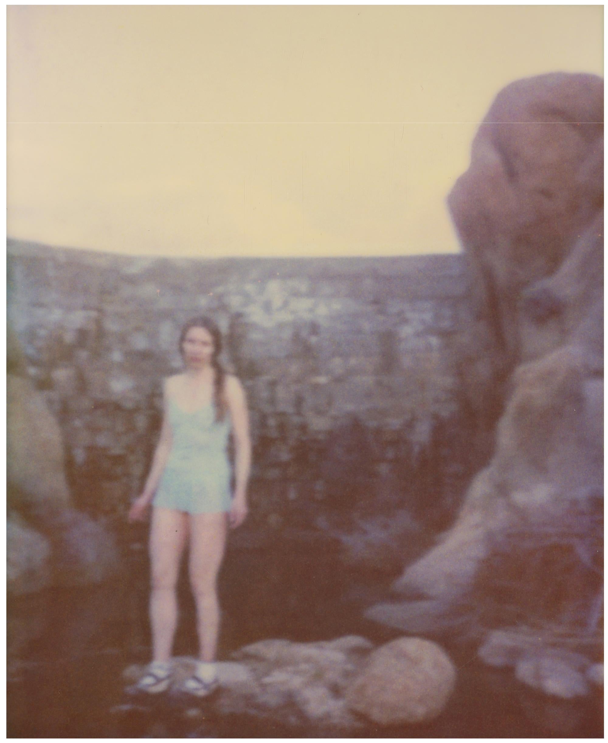 Dream No. 4 (Sidewinder), diptych - including the book 'A Half Forgotten Dream' - Contemporary Photograph by Stefanie Schneider