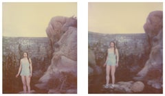 Dream No. 4 (Sidewinder), diptych - including the book 'A Half Forgotten Dream'