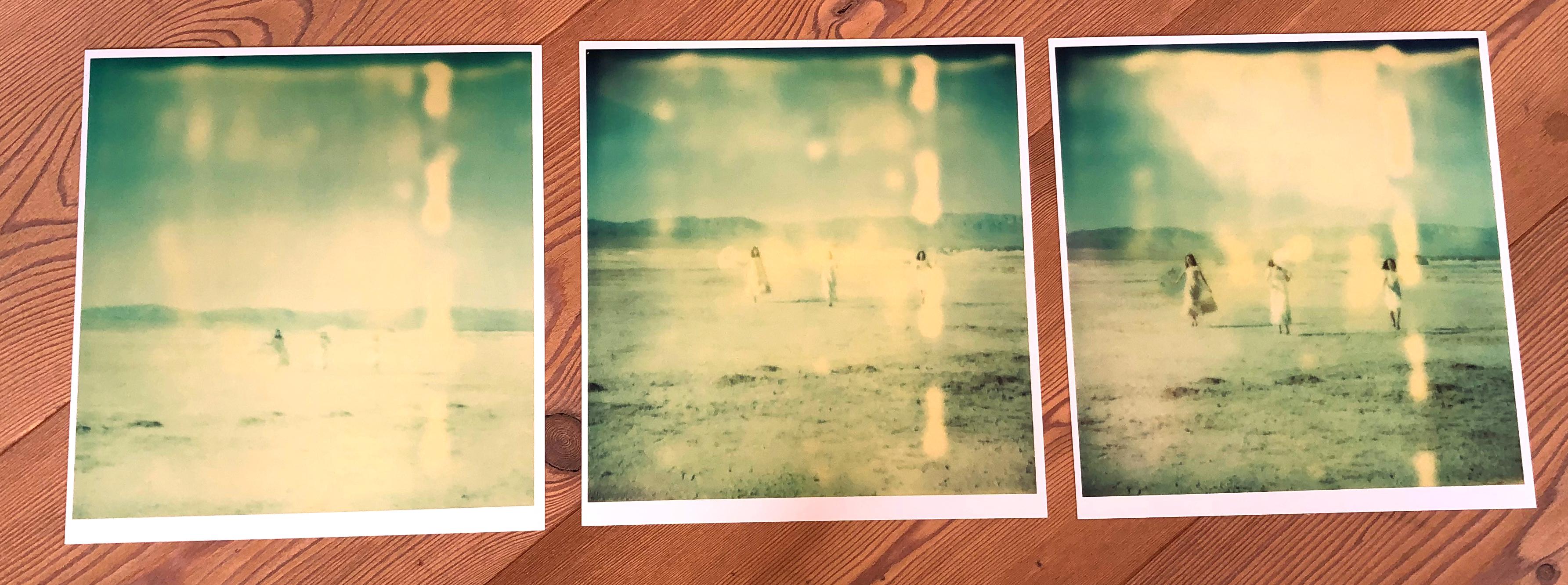 'Enchanted' (Dream Scene on Salt Lake), triptych, from the 29 Palms, CA Project

Edition of 10, 
each 20x20cm, together 20x70cm (installed), 
3 archival C-Prints, based on 3 Polaroids.  
Certificate and Signature label. 
Artist Inventory #9635. 
Not