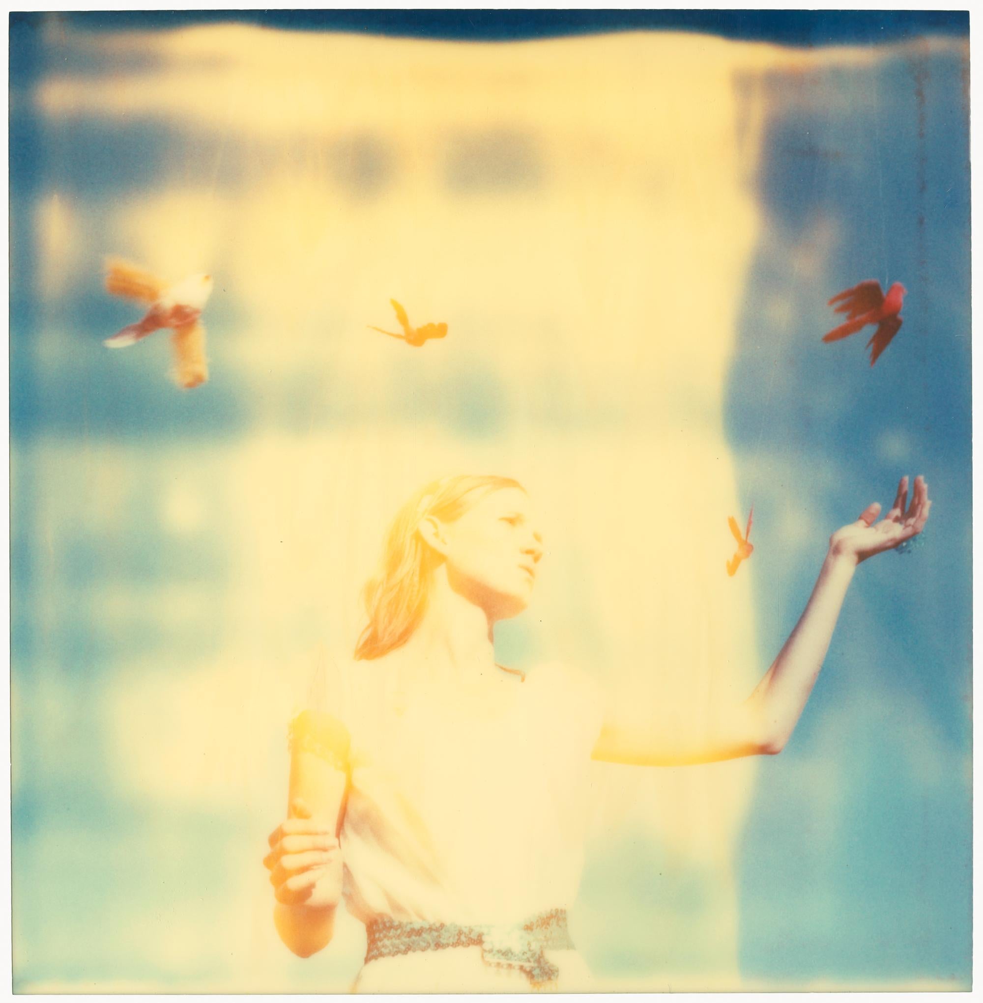 Stefanie Schneider Portrait Photograph - Enchantment (Haley and the Birds) 