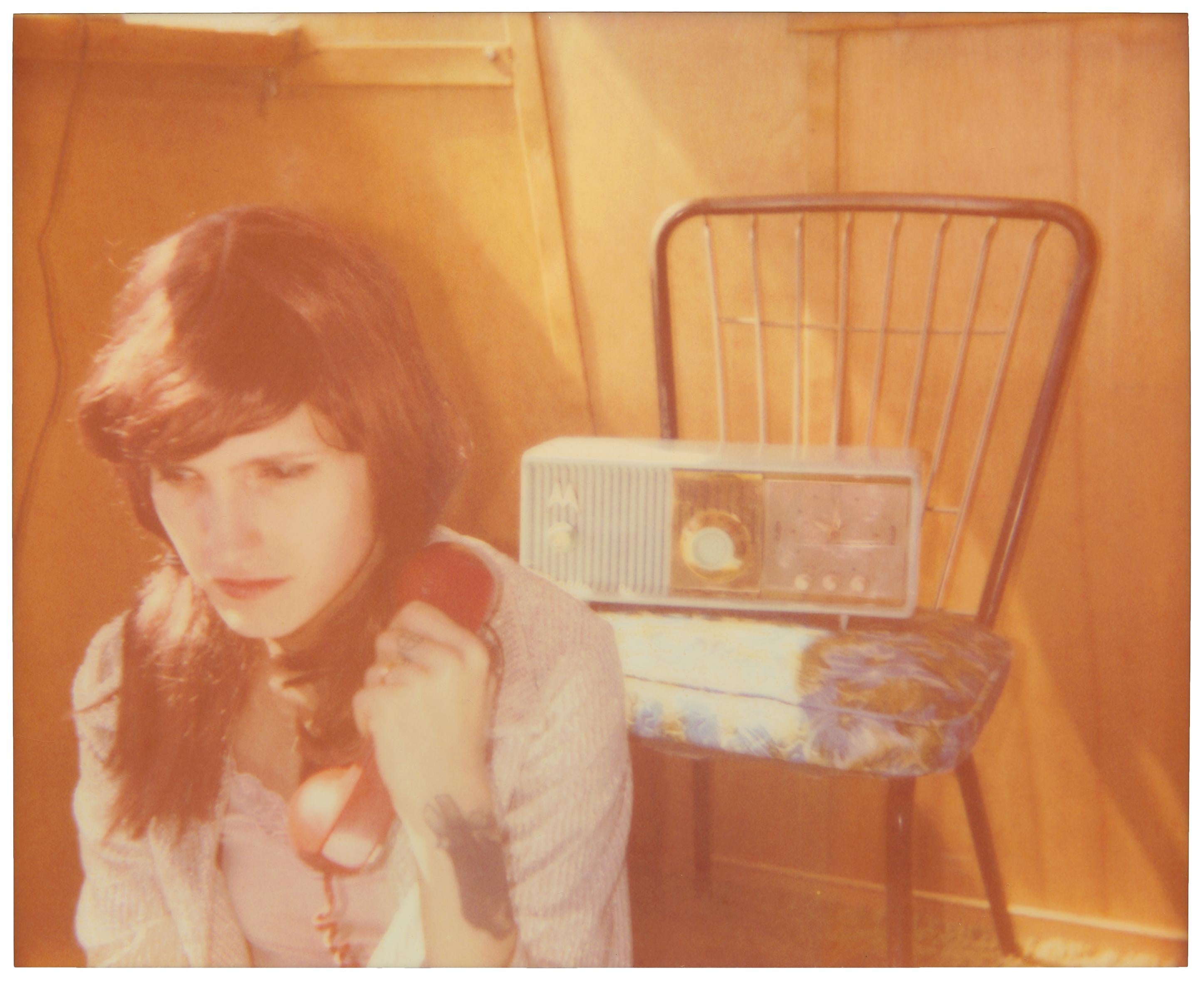 Everything Is Built on Shifting... - including the book 'A Half Forgotten Dream' - Orange Color Photograph by Stefanie Schneider