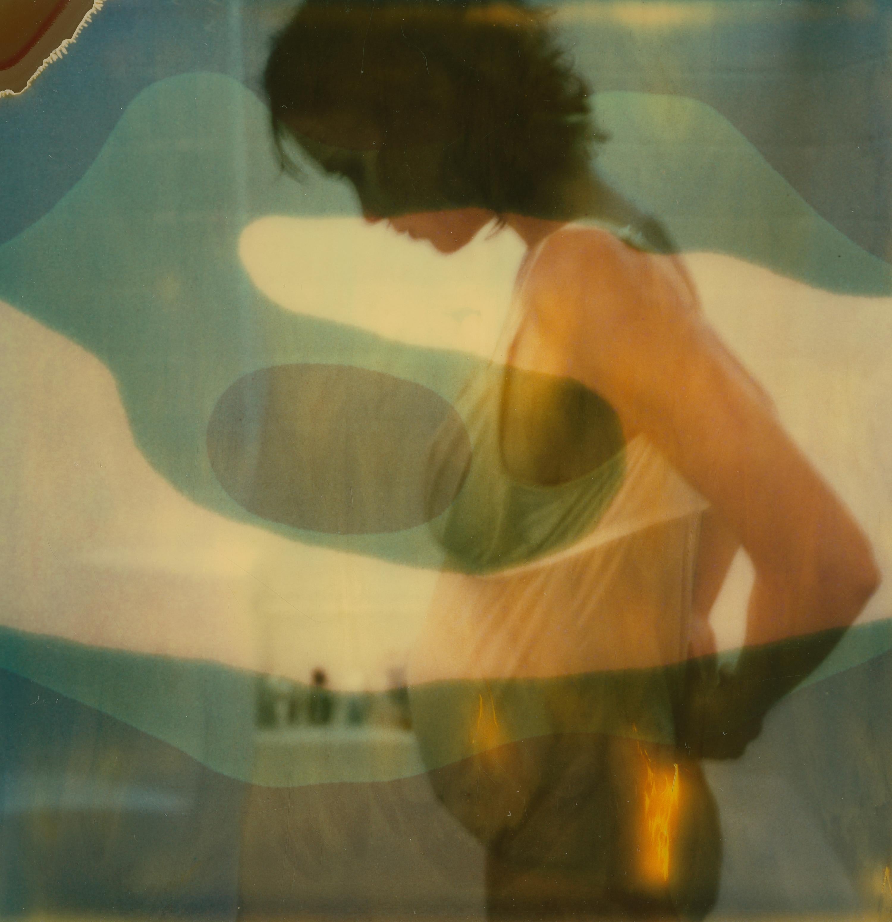 Stefanie Schneider Color Photograph - Everything put Together (Suburbia) - Contemporary, Polaroid, Analog, Portrait
