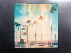 Exxon - Contemporary, Landscape, USA, Polaroid, Land, Color, photograph