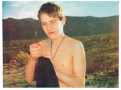 Felix con coltello (California Blue Screen) - analogico