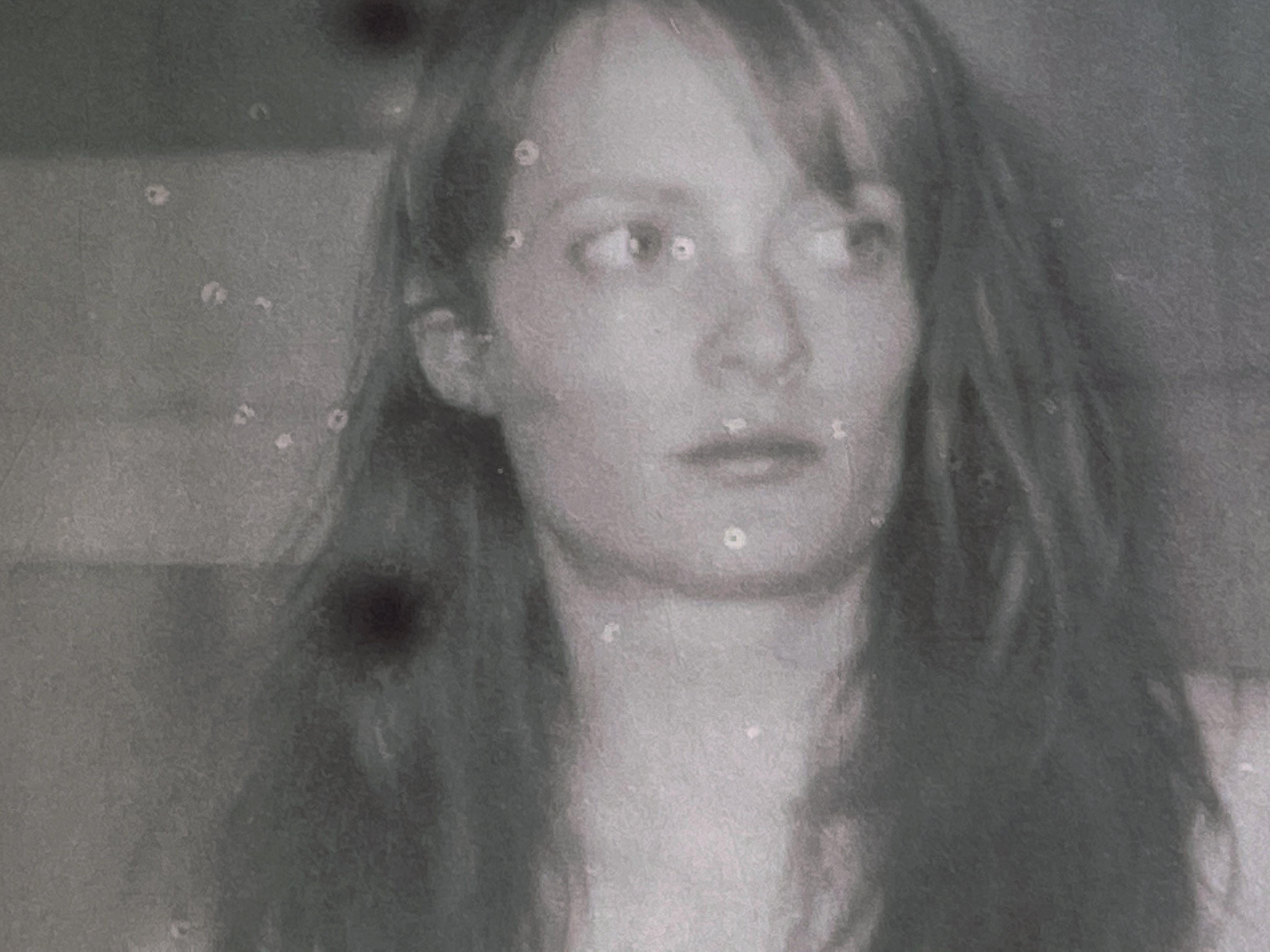 Fighting back the Darkness (La mort nous fait partie), Polaroid nu - Contemporain Photograph par Stefanie Schneider