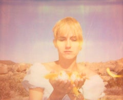 Fly me to the Moon (The Girl behind the White Picket Fence) - Polaroid