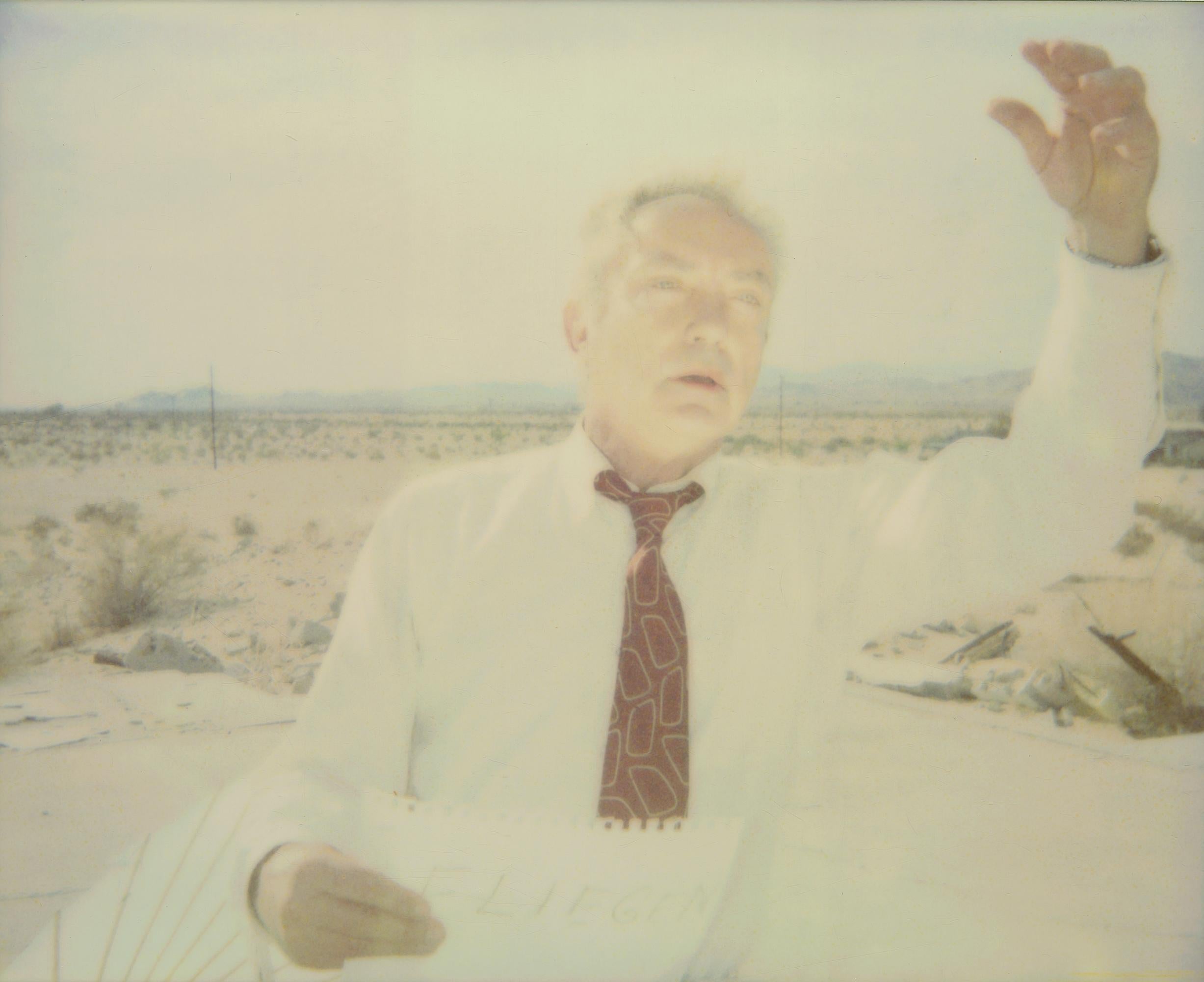Flying (29 Palms) - including the book 'A Half Forgotten Dream' - Photograph by Stefanie Schneider