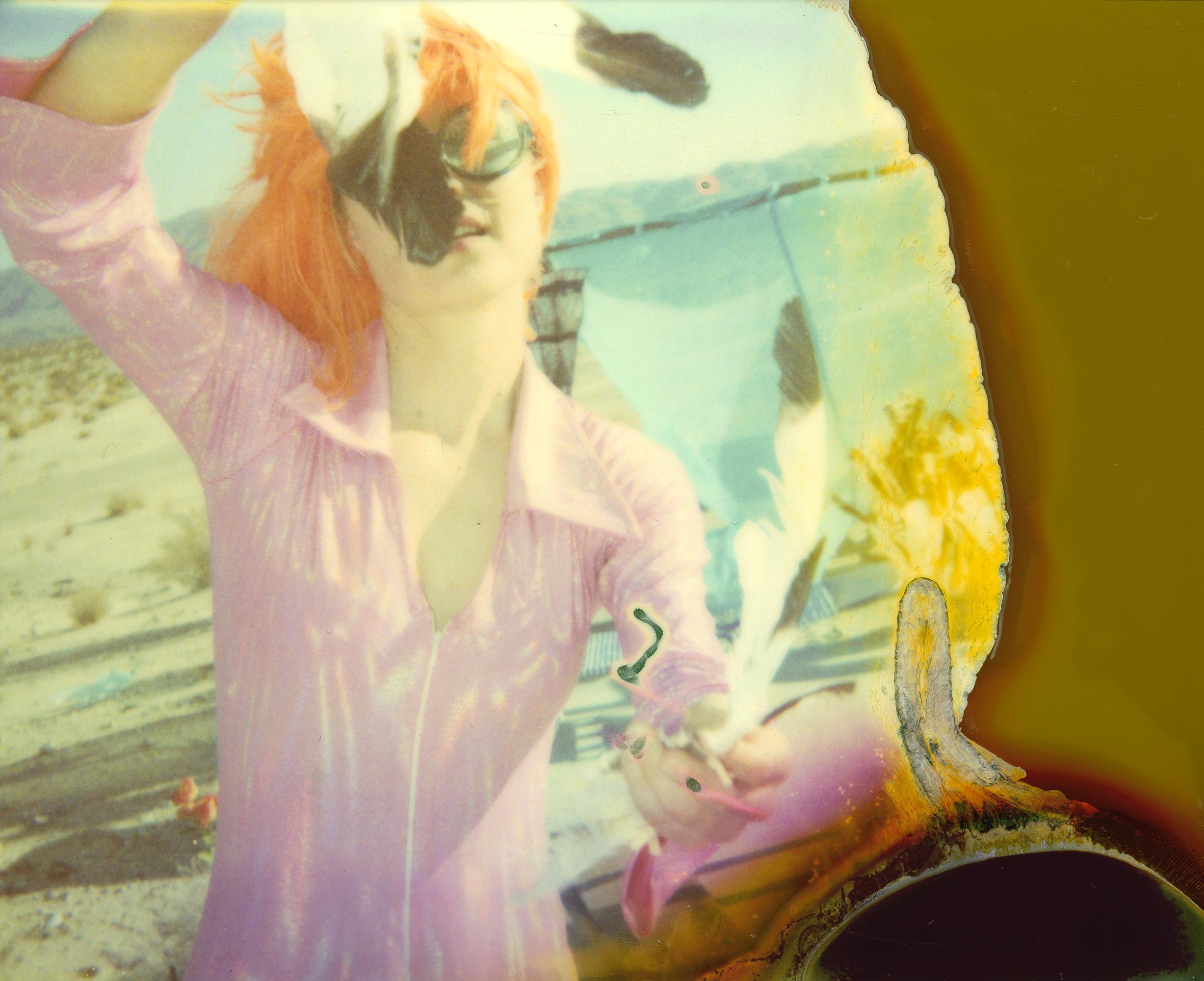 Flying (29 Palms) - including the book 'A Half Forgotten Dream' - Contemporary Photograph by Stefanie Schneider