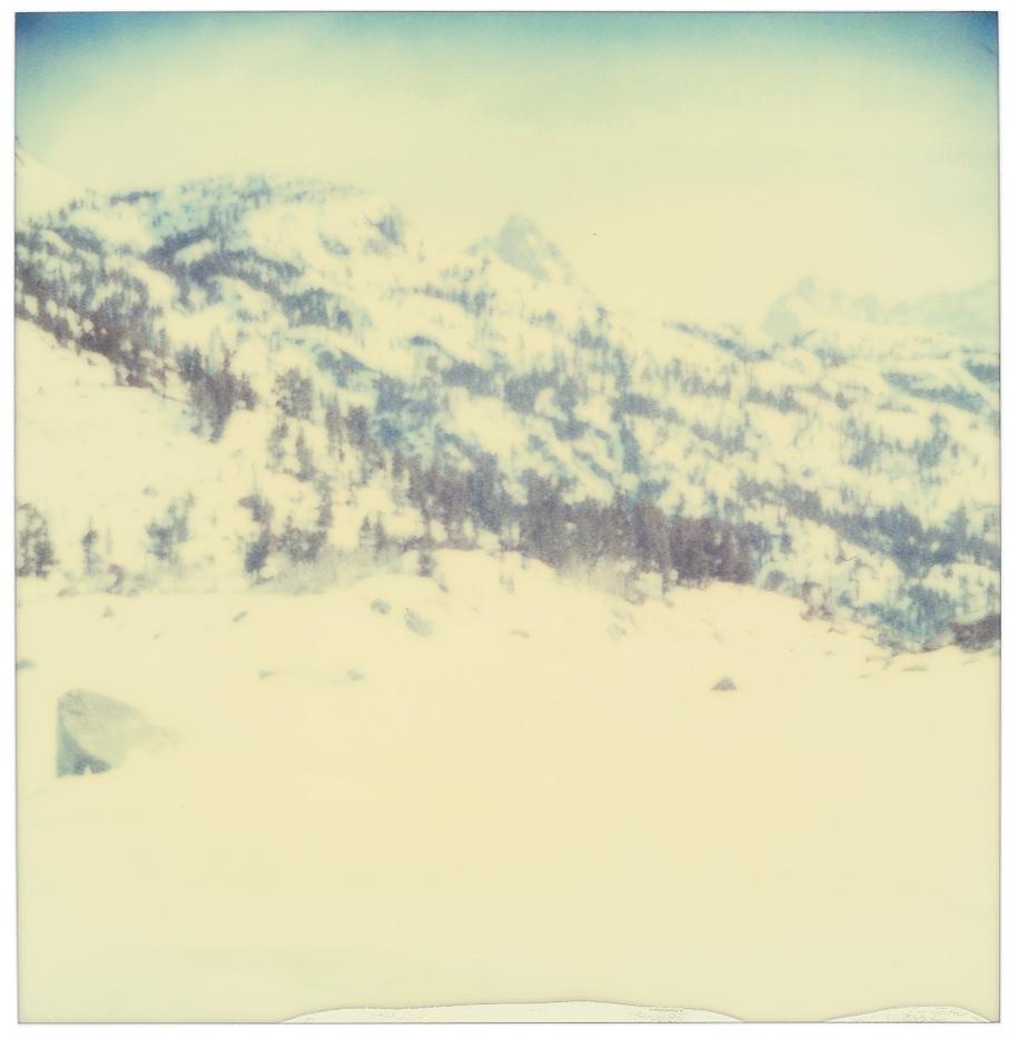 Frozen (16 Teile) Zeitgenössisch, Landschaft, USA, Polaroid, Figurativ, Eis, Schnee im Angebot 5