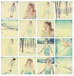 Frozen (16 pieces) Contemporary, Landscape, USA, Polaroid, Figurative, Ice, Snow