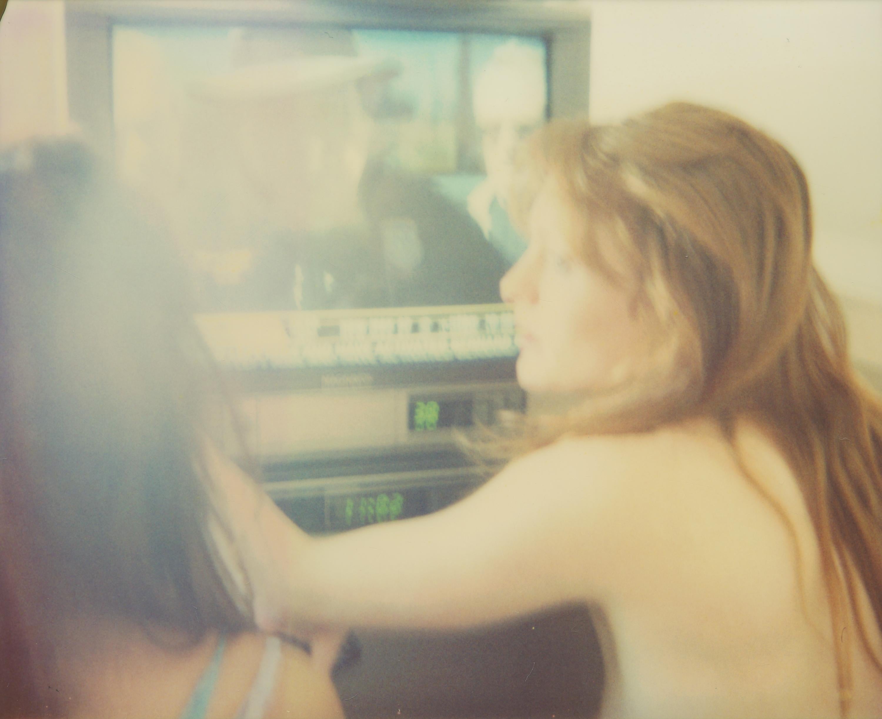 Fugitives IV (Till Death do us Part) - Contemporary, 21st Century, Polaroid - Beige Nude Photograph by Stefanie Schneider