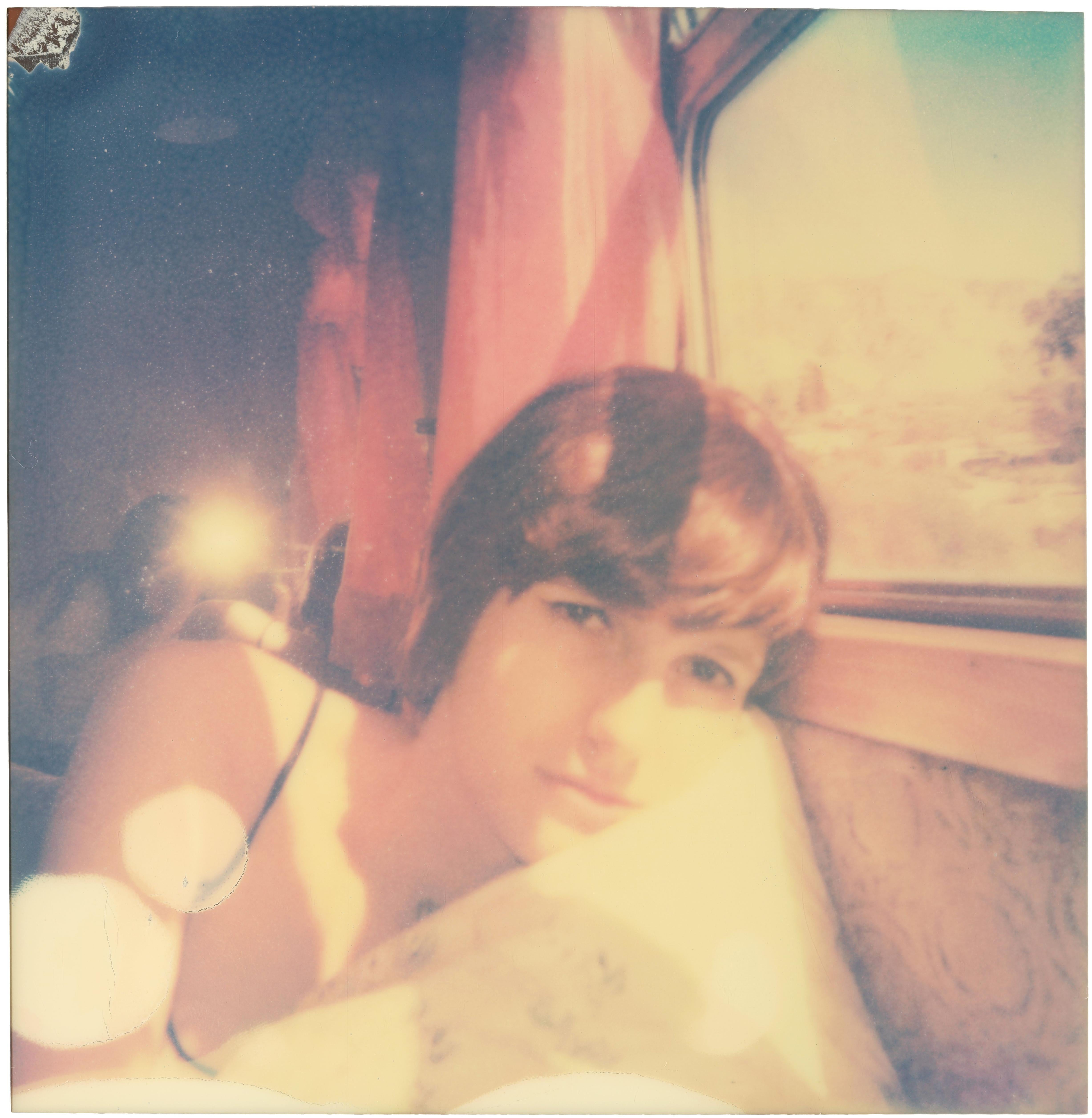 Stefanie Schneider Color Photograph - Full of Dreams (The Girl behind the White Picket Fence) - Polaroid, Contemporary