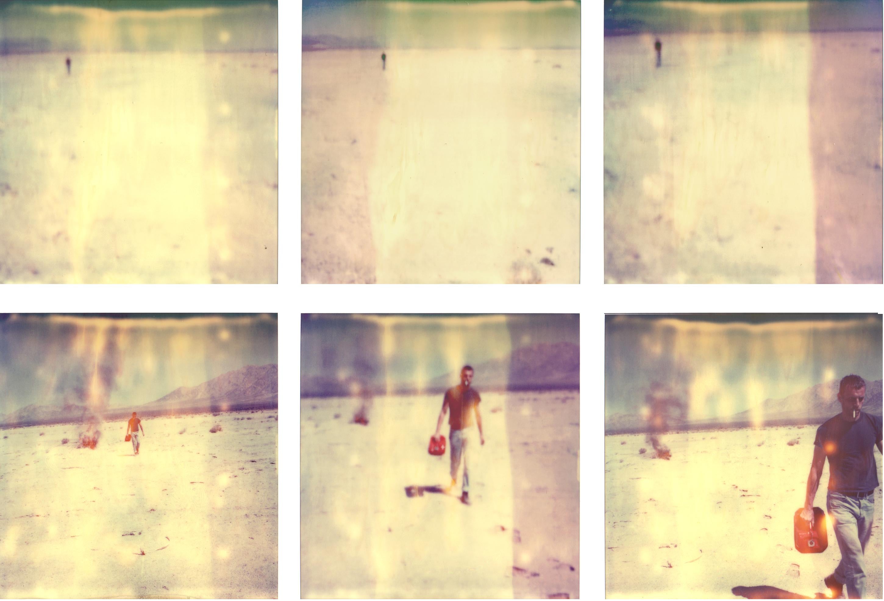 Stefanie Schneider Landscape Photograph - Gasoline (Stranger than Paradise) - 6 pieces, analog hand-prints