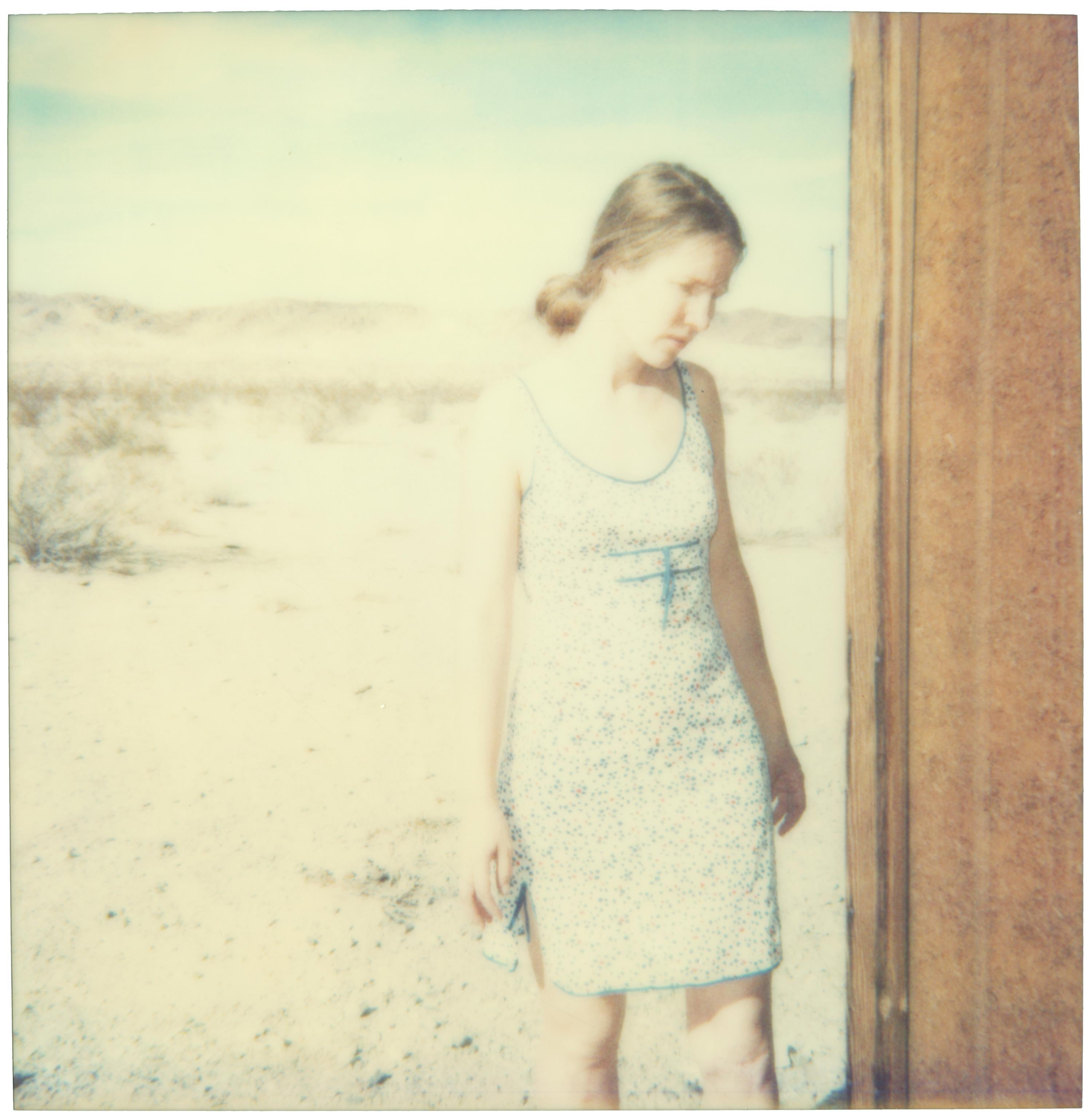 Giants (Stranger than Paradise), triptych, analog, based on 3 Polaroids - Contemporary Photograph by Stefanie Schneider