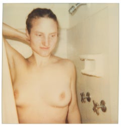 Girl Nude (29 Palms, CA) 50x50cm - Polaroid, Contemporary, 20th Century, Nude