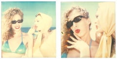 Gossip (Beachshoot) - Polaroid, Contemporary