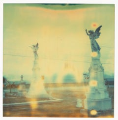 Guadalupe (The Last Picture Show) - mounted, analog, Polaroid, Contemporary