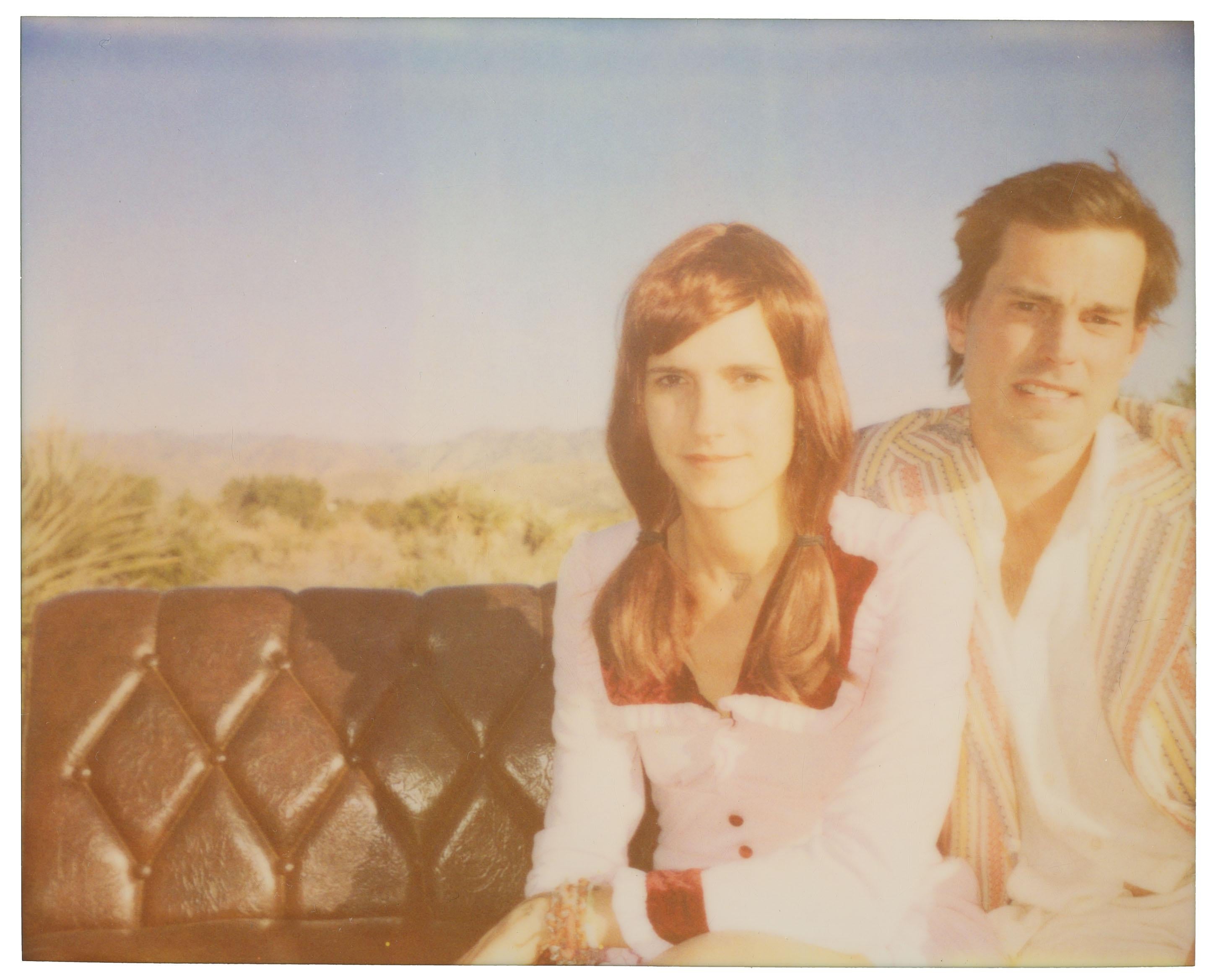 Stefanie Schneider Nude Photograph – Happy endings (29 Palms, CA) - Original Polaroid Einzigartiges Stück