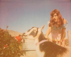 Heather und Zeuss das Ziegenleder – nach dem Original-Polaroid – Ende des Sommerverkaufs