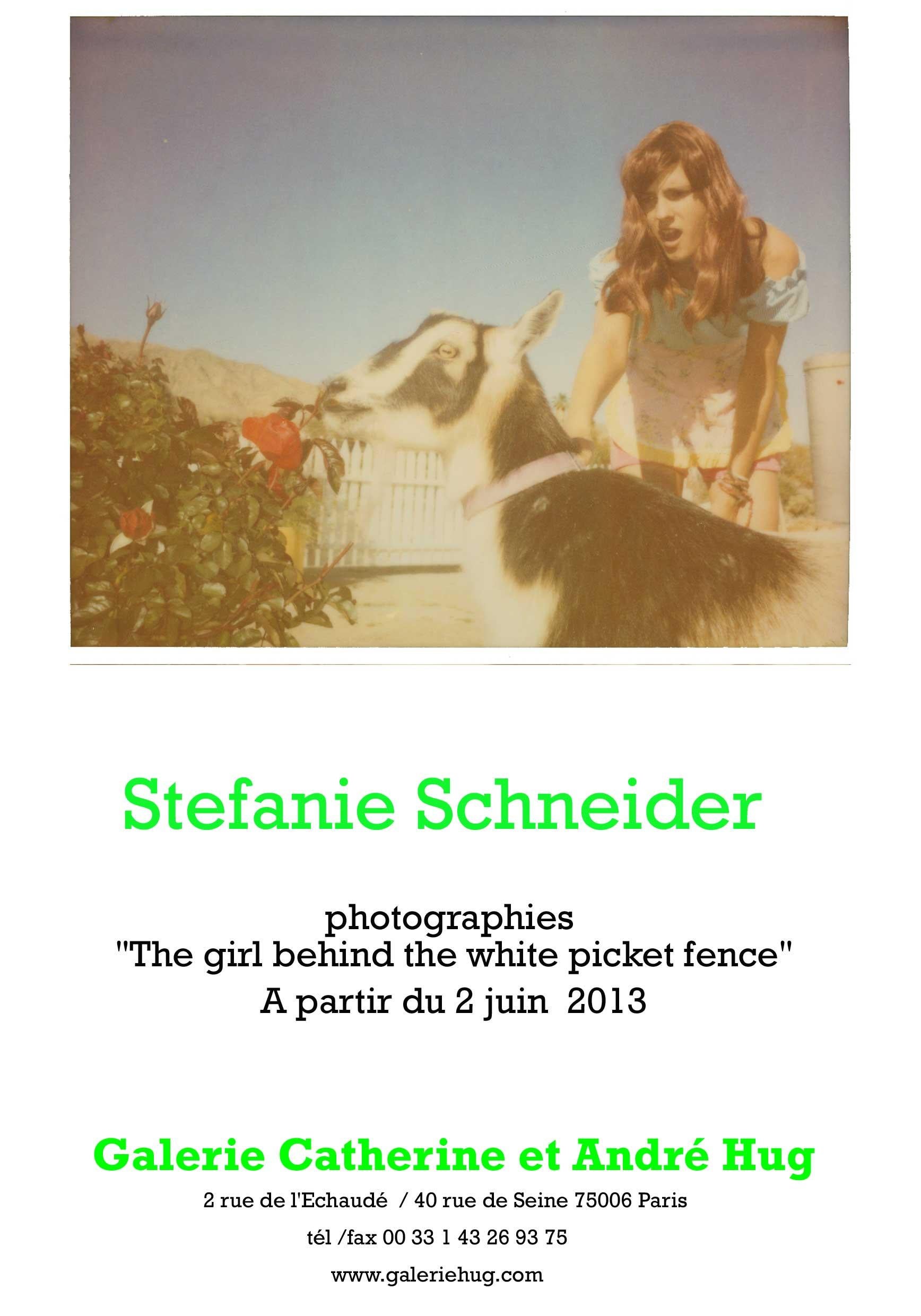 Heather e Zeuss la capra con Heather Megan Christie - Polaroid, colore in vendita 3