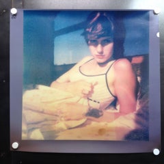 Heather - based on a Polaroid, analog, Women, Contemporary, 21st Century