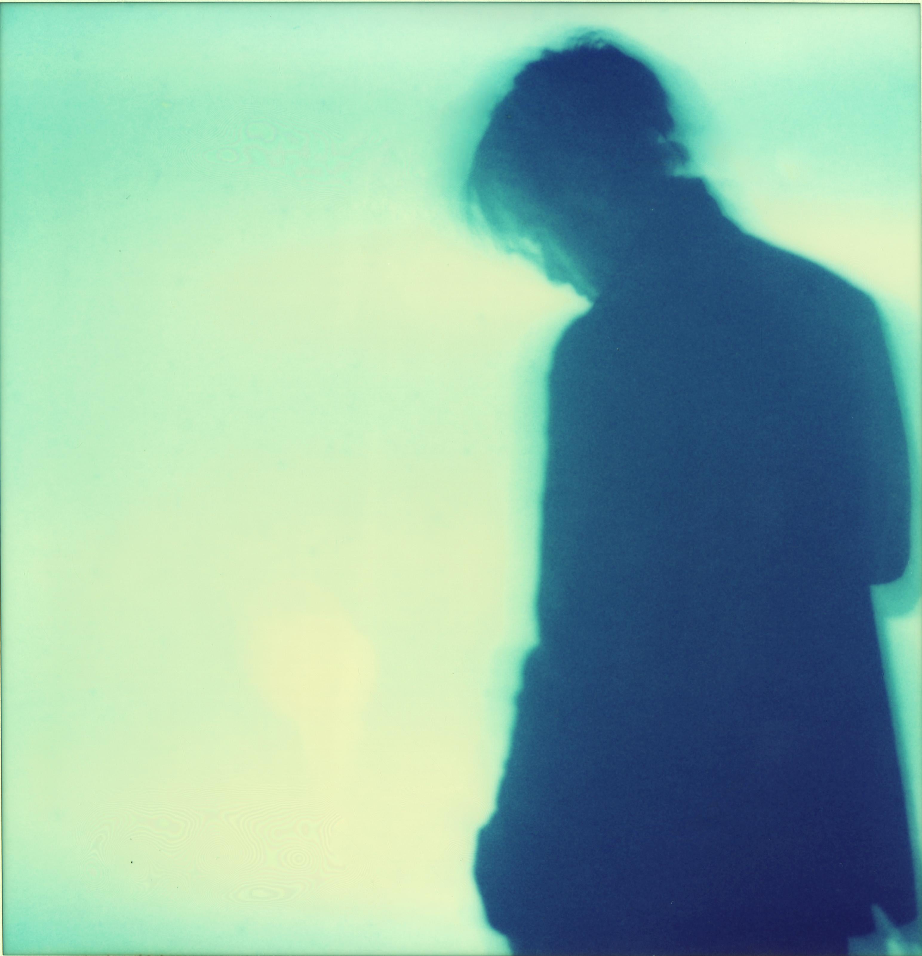 Henry Illuminated (Stay), trittico con Ryan Gosling - Polaroid - Color Photograph Verde di Stefanie Schneider