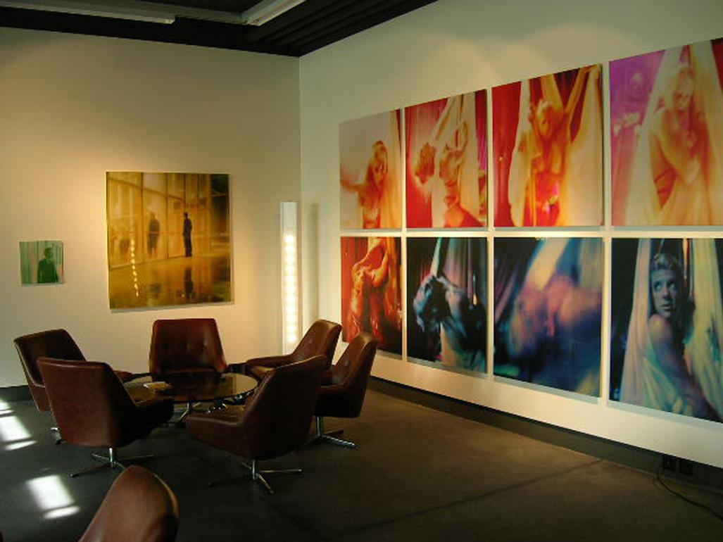 Henry watching Athena Dance (128x126cm) & Sam, Interior Hospital (37x36cm) (Stay), diptych, 2006, 
Artist Proof 1/2, analog C-Print, hand-printed by the artist, based on the Polaroid, 
Certificate and Signature label, 
artist Inventory No. 5054.20