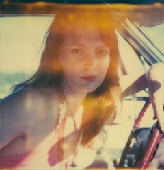 I suoi occhi, il colore del cielo - Contemporanea, 21° secolo, Polaroid