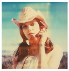 Her last Call (The Girl behind the White Picket Fence) - Polaroid, 21st Century