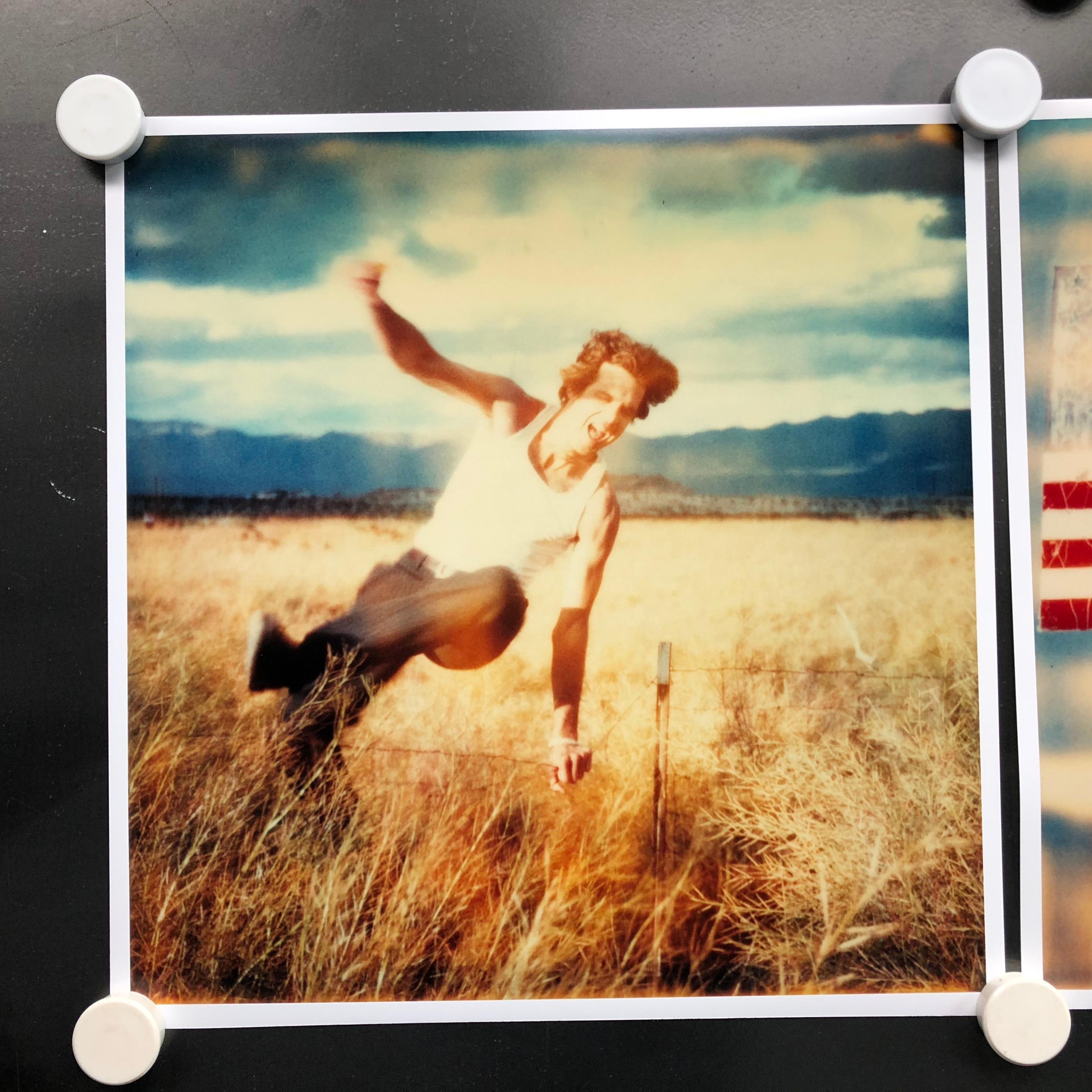 Field of Dreams (Sidewinder), analog- Polaroid, Contemporary, 21st Century