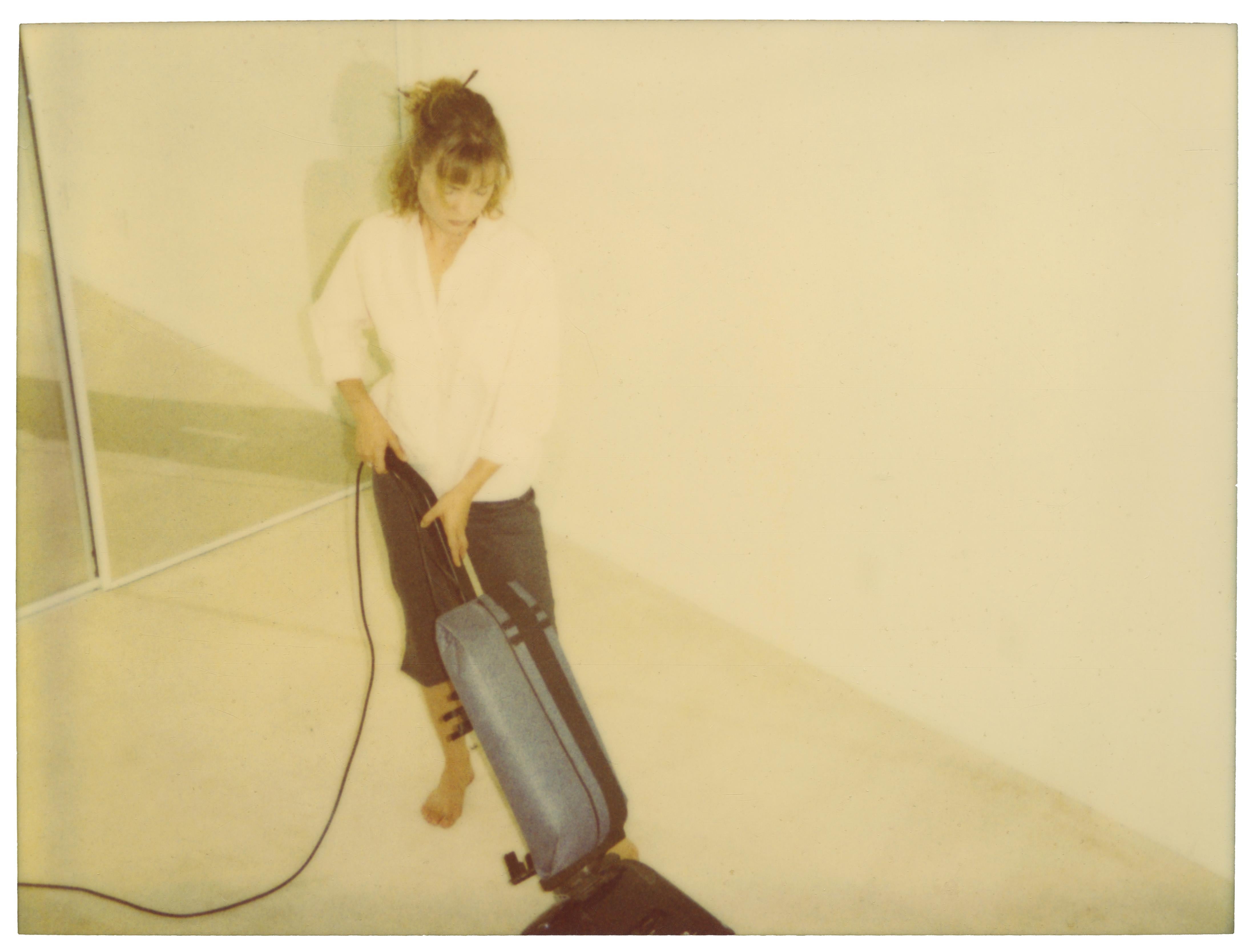 Stefanie Schneider Portrait Photograph - Housewife's Chores II (Suburbia) - Contemporary, Polaroid, Photography, Portrait