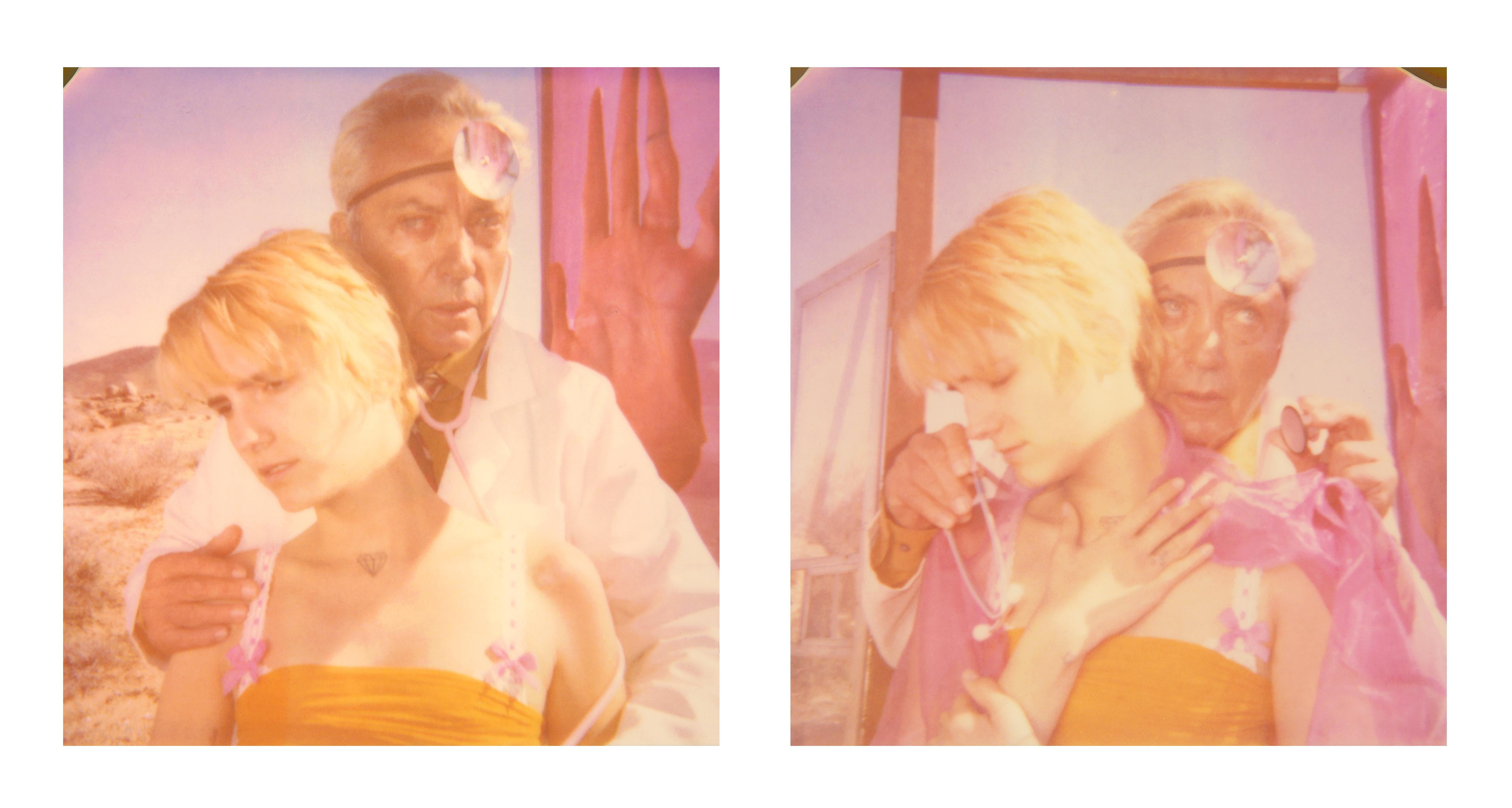 Hush, Little Baby, Don't Say a Word (Heather's Dream) diptych - Polaroid For Sale 1