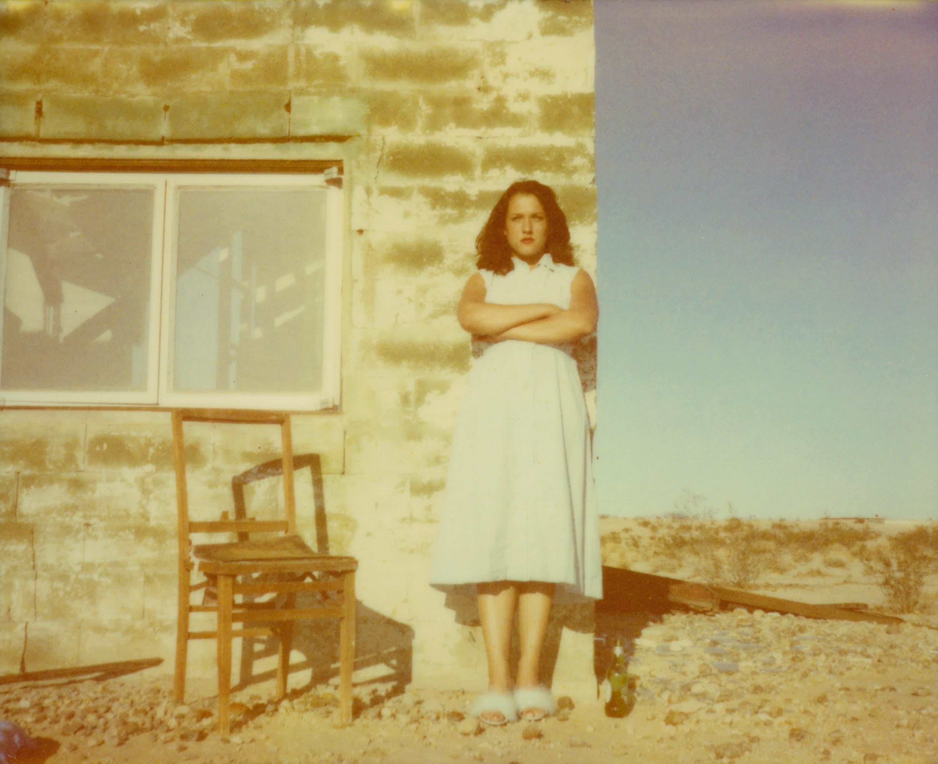 Stefanie Schneider Color Photograph - I don't believe what you say to me anymore (Till Death do Us Part) - Polaroid