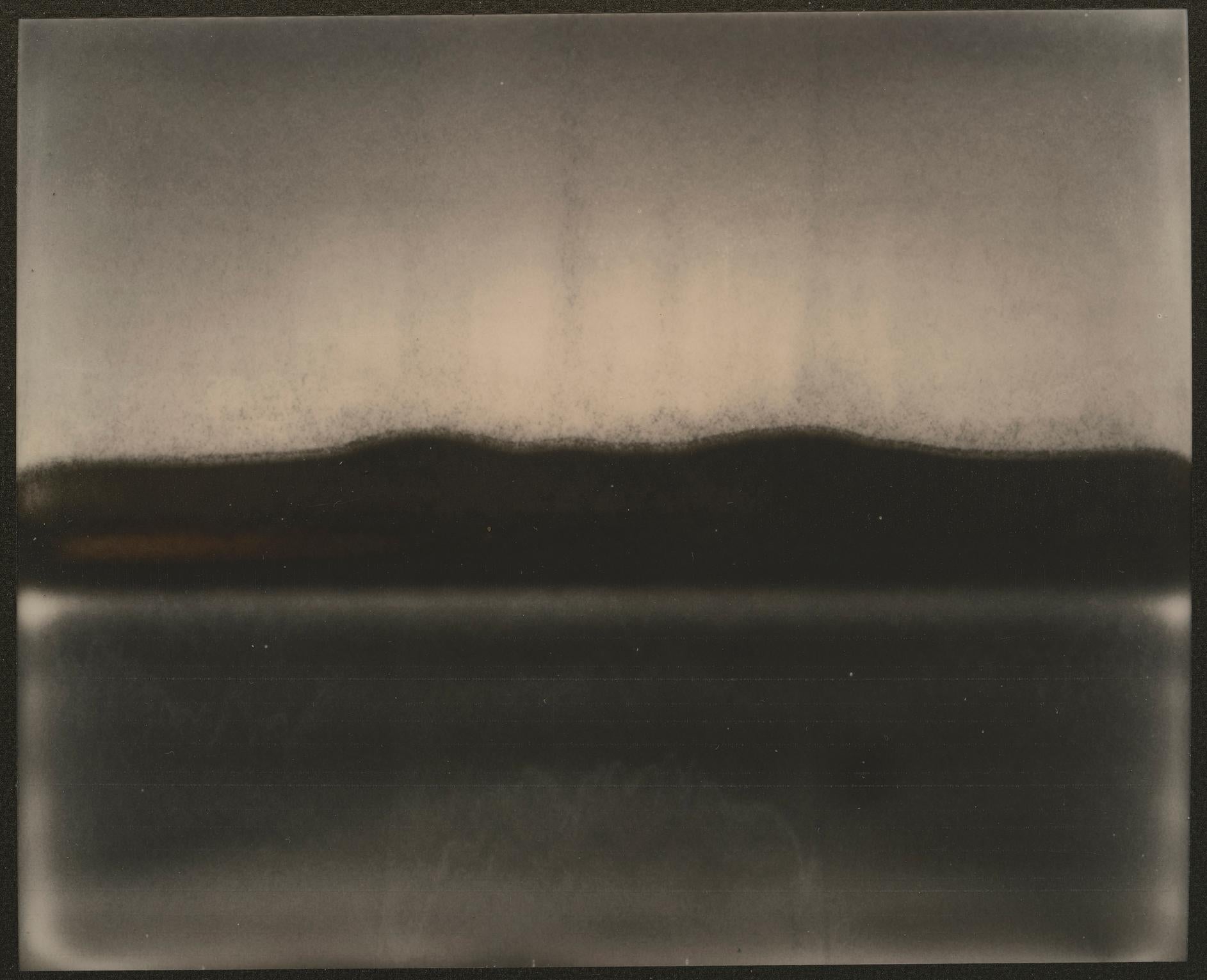 Stefanie Schneider Landscape Photograph - Illuminated (Deconstructivism) - Contemporary, Expired Polaroid