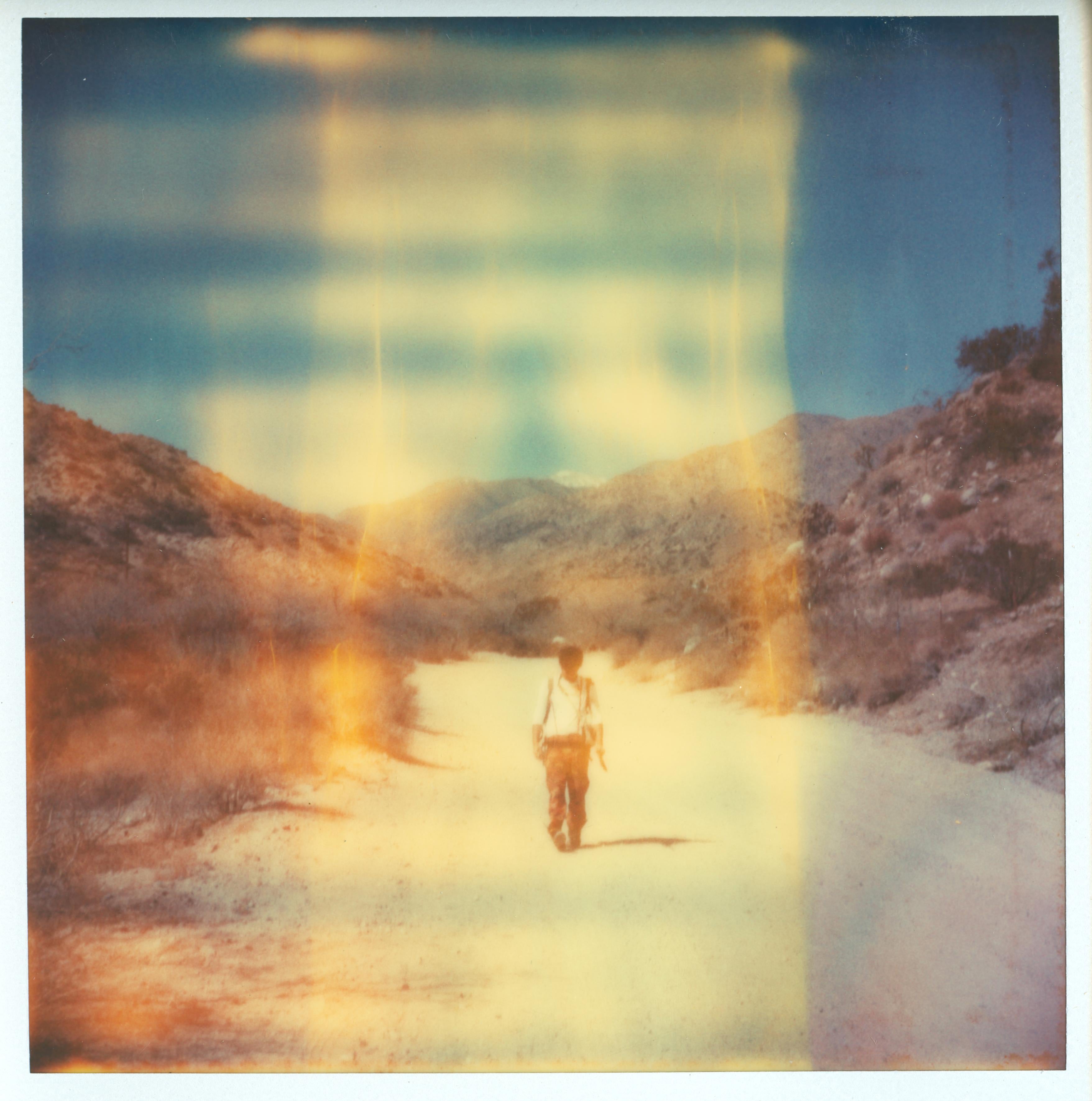 Stefanie Schneider Color Photograph - In Dubious Battle (Haley and the Birds) - based on the original Polaroid