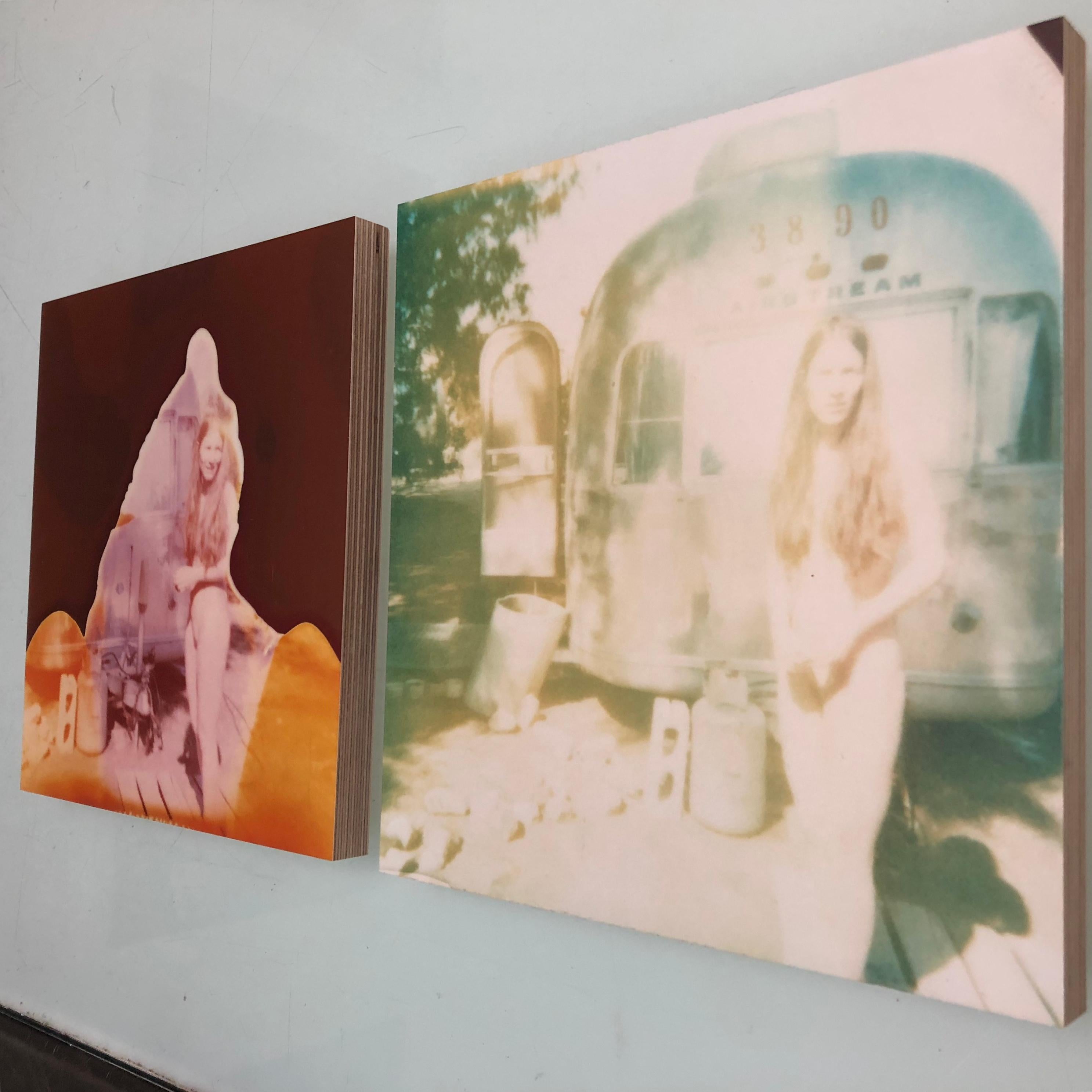Davanti a Trailer (Sidewinder), dittico - Polaroid, Nudo, Contemporaneo, Analogico in vendita 4