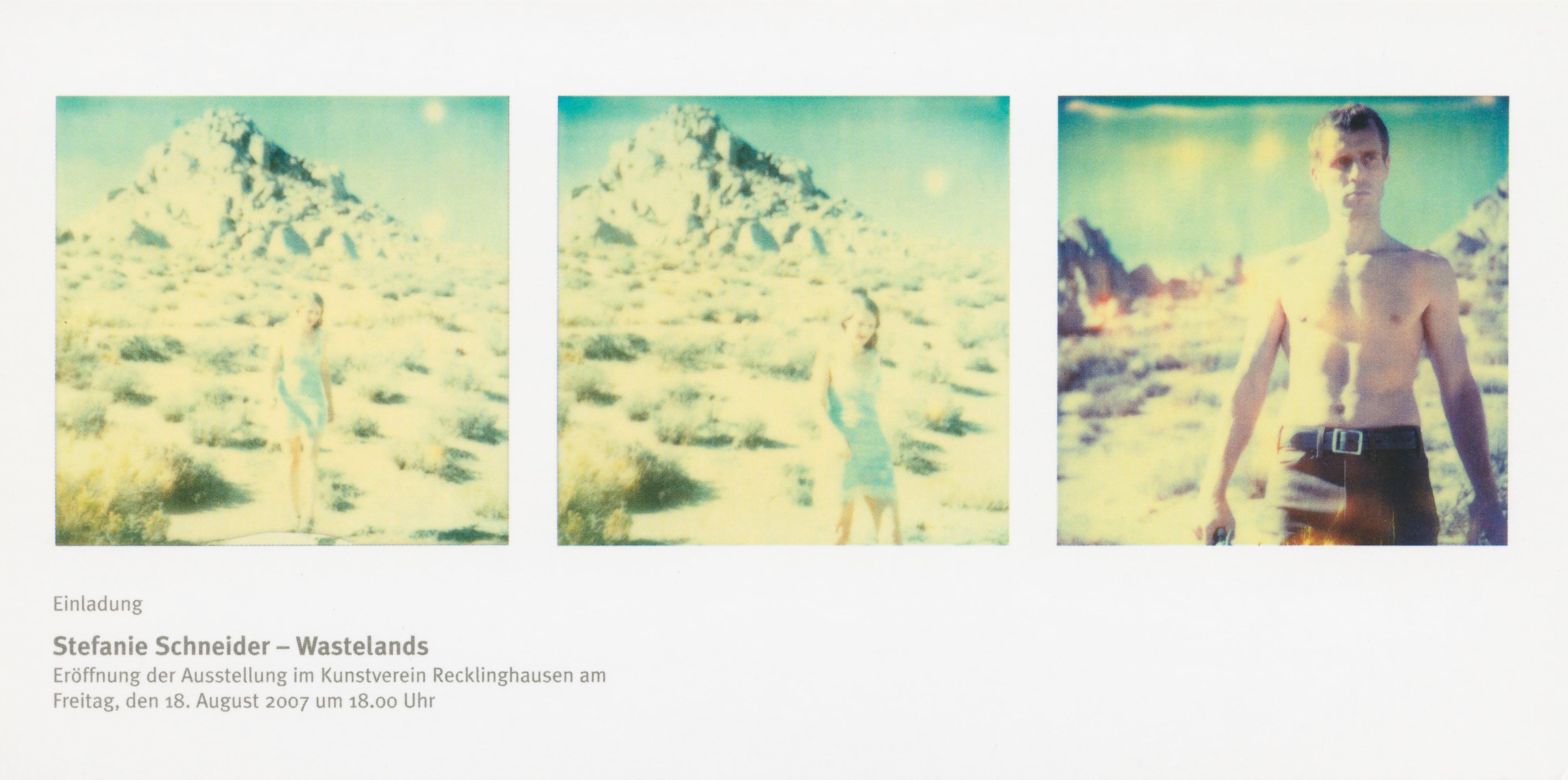In The Range Of Light I (Wastelands) - Analog, Polaroid, 21st Century, Color - Contemporary Photograph by Stefanie Schneider