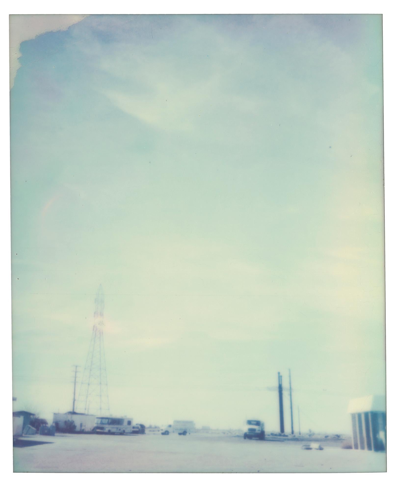 Stefanie Schneider Color Photograph - Industrial Wasteland (American Depression) - Contemporary, Polaroid, Landscape